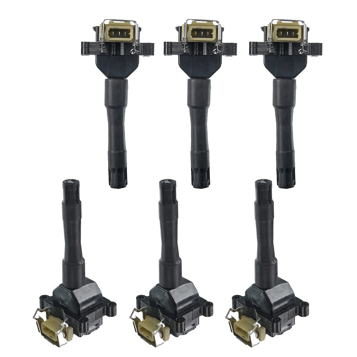 6x Zündspule Zündmodul für 3er E36 5er E34 7er E32 E38 8er E31 1986-2001 12131726176 6x Zündspule Zündmodul für 3er E36 5er E34 7er E32 E38 8er E31 1986-2001 12131726176 von Frankberg