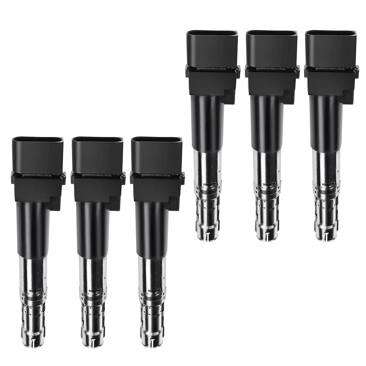 6x Zündspule für Galaxy WGR Alhambra 7V8 7V9 Toledo II 1M2 Bora 1J2 1J6 Golf IV 1J1 1J5 New Beetle 9C1 1C1 S-h-a-r-a-n 7M8 7M9 7M6 2.3L 2.8L Benzin 2000-2010 022905100A 6x Zündspule für Galaxy WGR Alhambra 7V8 7V9 Toledo II 1M2 Bora 1J2 1J6 Golf IV 1J1 1J5 New Beetle 9C1 1C1 S-h-a-r-a-n 7M8 7M9 7M6 2.3L 2.8L Benzin 2000-2010 022905100A von Frankberg