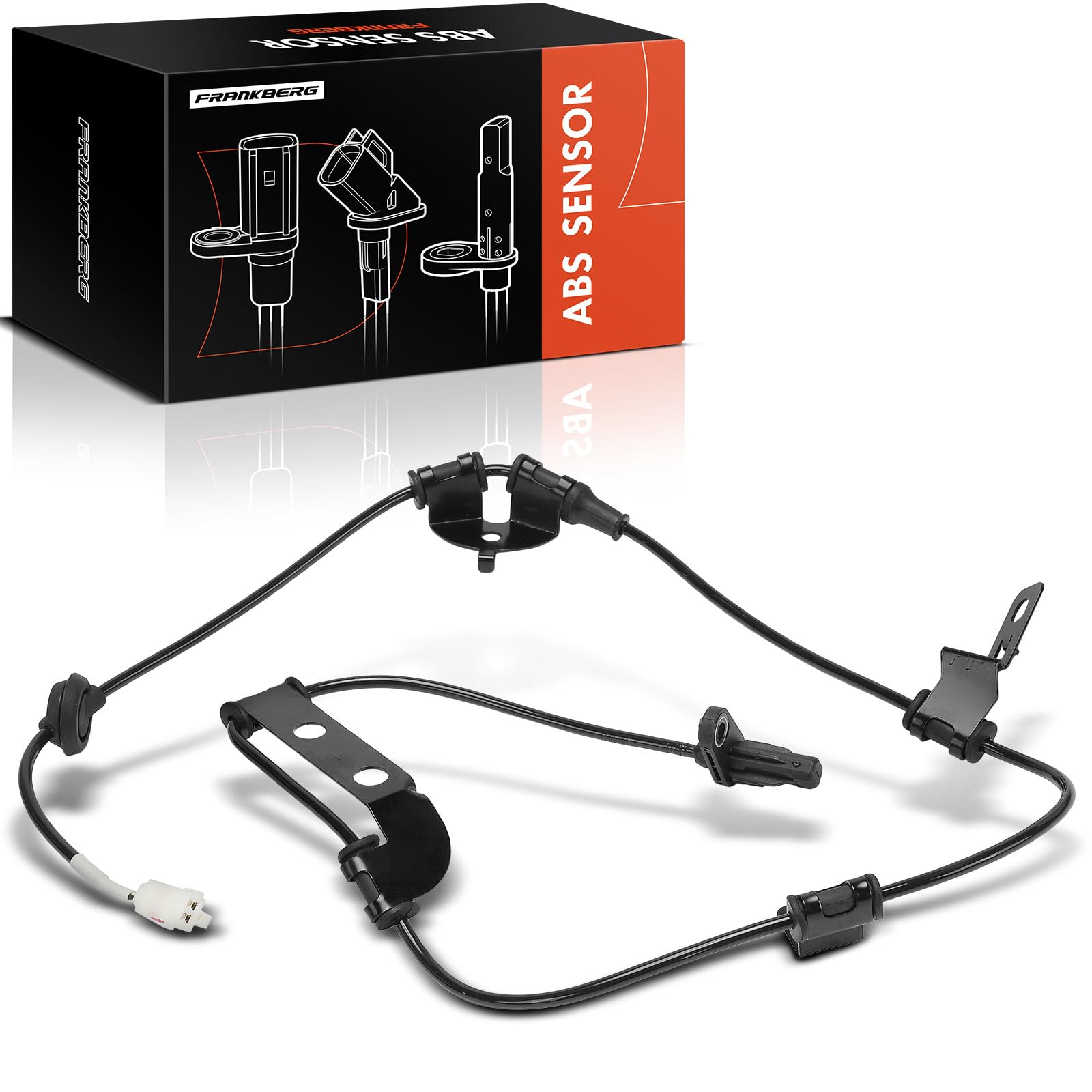Frankberg ABS Sensor Raddrehzahlfühler Hinten Links für iX35 LM, EL, ELH Sportage SL 1.6L 1.7L 2.0L 2010-2020, Geschwindigkeitsensor, Sensor, 95680-2S300, ALS2071, 5S12794 von Frankberg