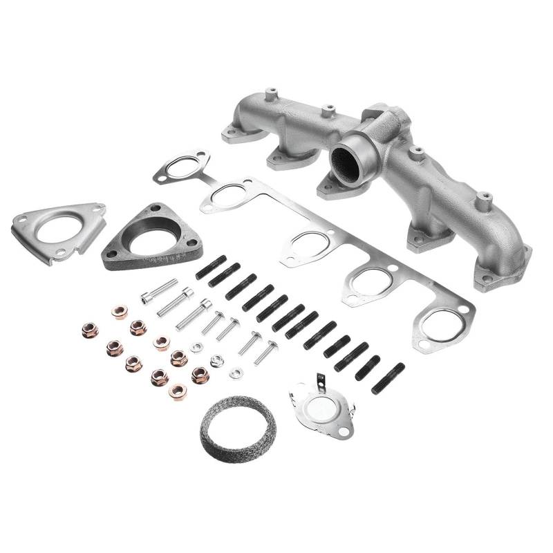 Auspuffkrümmer Guss Auspuff Krümmer für M-u-l-t-i-v-a-n V 7EF T-o-u-a-r-e-g 7L6 Transporter V 7EA 7EB 7EJ 7JD 2.5L Diesel 2003-2010 070253031F von Frankberg