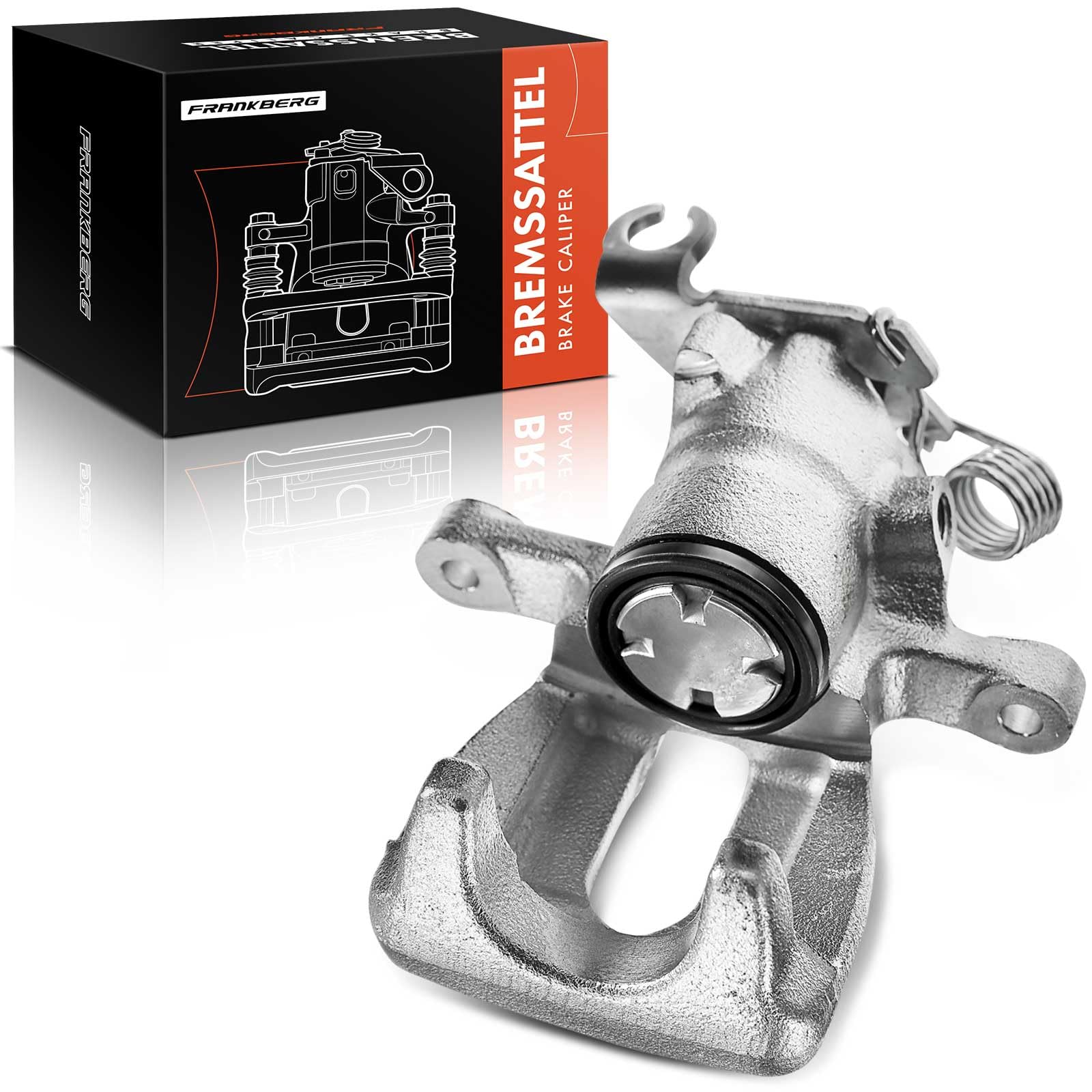 Frankberg Bremssattel Bremszange Hinten Links Kompatibel mit Colt CZC Cabriolet 2006-2008 Colt VI 2004-2012 Forfour 2004-2006 Replace# 4544200701 von Frankberg