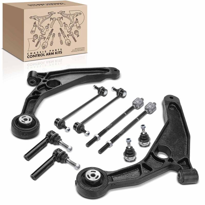 Frankberg 10 Querlenker Spurstangenkopf Koppelstange Traggelenk Vorderachse Kompatibel mit Sebring JS 3.5L 2006-2008 Avenger 3.5L 2007-2009 Replace# K641333 von Frankberg