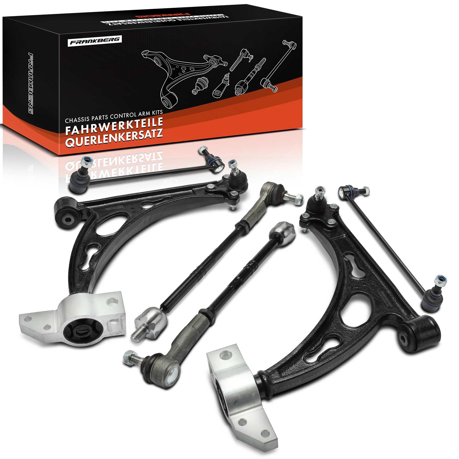 Frankberg 10x Querlenker Satz Vorne Kompatibel mit Golf Plus 5M1 521 All Motoren 2004-2013 A3 8P1 All Motoren 2003-2012 Leon 1P1 All Motoren 2005-2012 Replace# 1K0407151AC Frankberg 10x Querlenker Satz Vorne Kompatibel mit Golf Plus 5M1 521 All Motoren 2004-2013 A3 8P1 All Motoren 2003-2012 Leon 1P1 All Motoren 2005-2012 Replace# 1K0407151AC von Frankberg