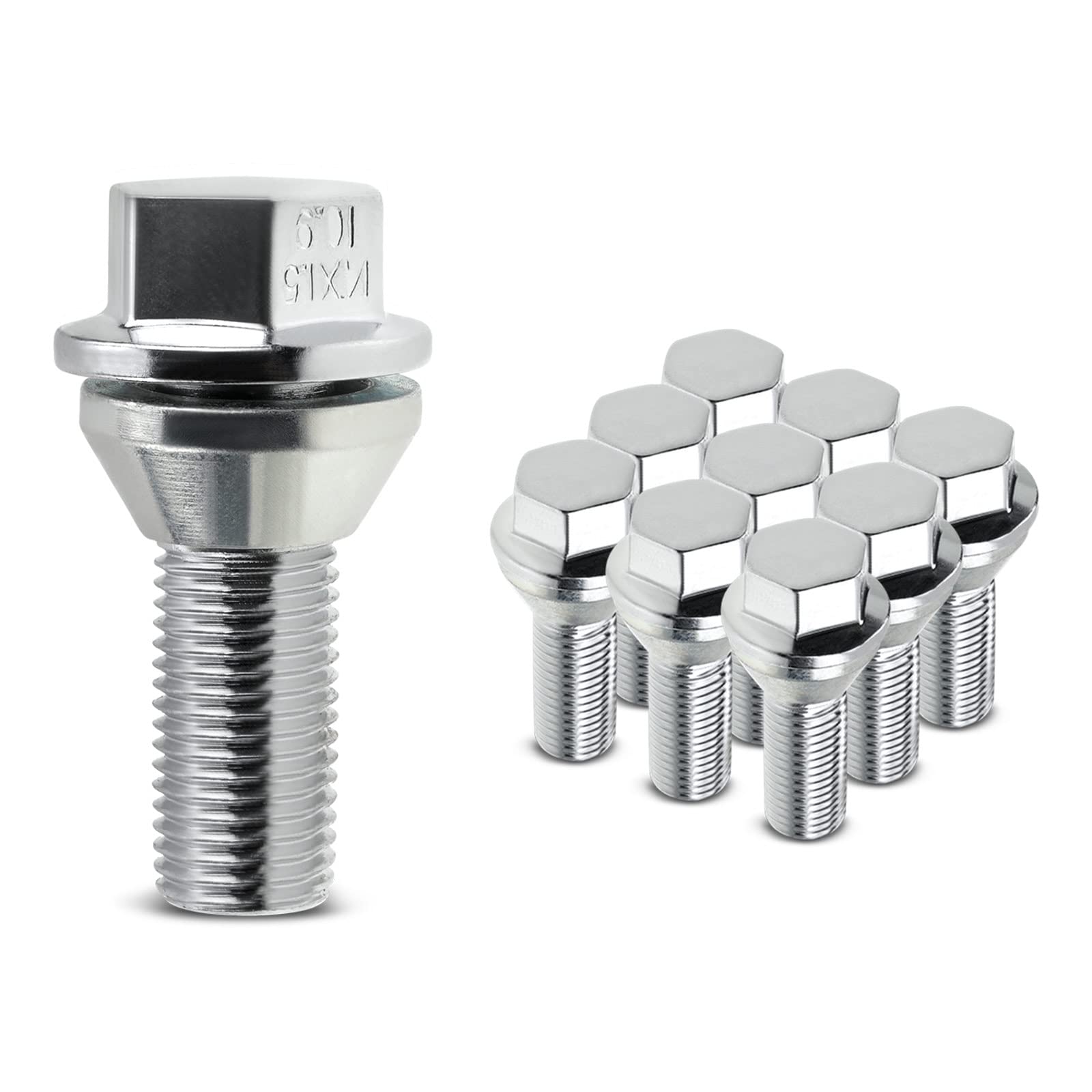Frankberg 10x Radbolzen Radschraube Vorne Hinten Kompatibel mit S60 I 384 S80 I 184 TS XY V70 II 285 P80 SW XC70 II 136 2.0L-3.2L 1998-2019 Frankberg 10x Radbolzen Radschraube Vorne Hinten Kompatibel mit S60 I 384 S80 I 184 TS XY V70 II 285 P80 SW XC70 II 136 2.0L-3.2L 1998-2019 von Frankberg