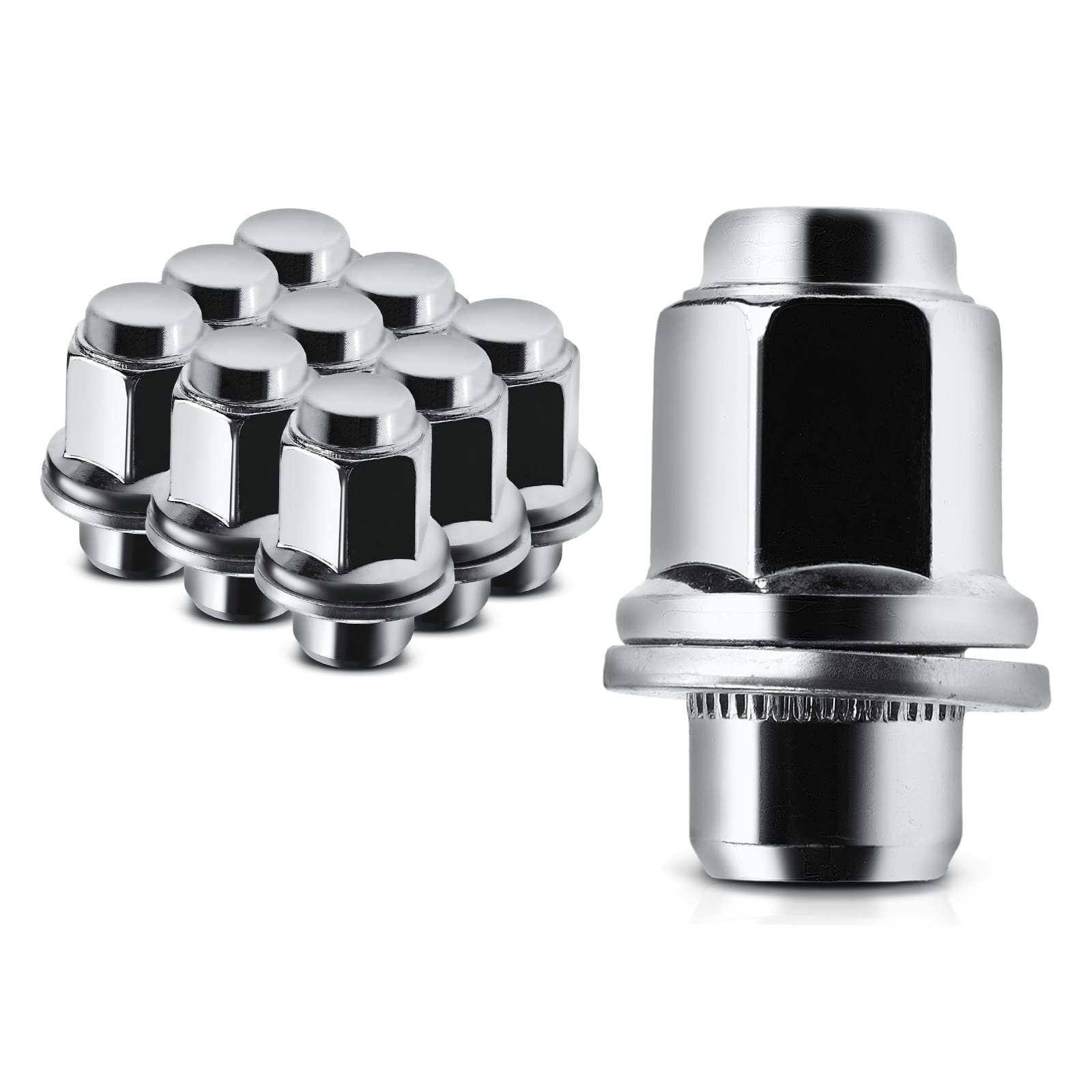 Frankberg 10x Radmutter Kompatibel mit C4 LS NX CT ES GS IS Galant Lancer Pajero 4007 A-u-r-i-s Corolla Prius RAV Trajet 4 1982-2020 9094201033 Frankberg 10x Radmutter Kompatibel mit C4 LS NX CT ES GS IS Galant Lancer Pajero 4007 A-u-r-i-s Corolla Prius RAV Trajet 4 1982-2020 9094201033 von Frankberg