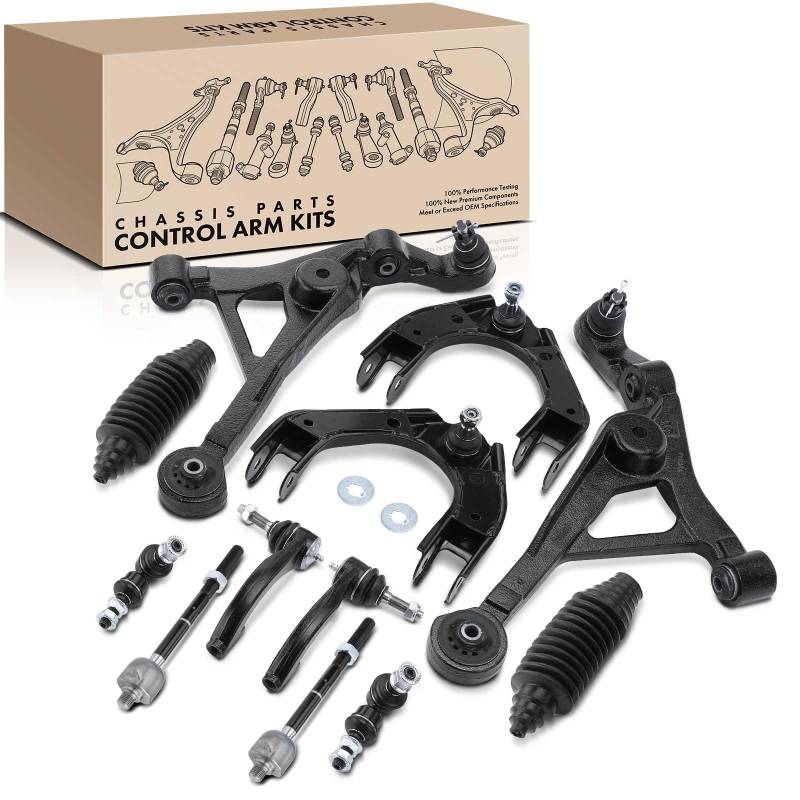 Frankberg 12x Querlenker Koppelstange Traggelenk Vorderachse Kompatibel mit Sebring JS 3.5L 2006-2008 Avenger 3.5L 2007-2009 Replace# ES80361 von Frankberg