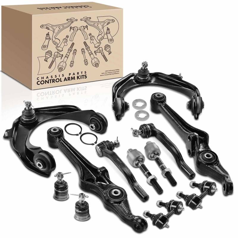 Frankberg 12x Querlenker Radaufhängung Vorderachse Kompatibel mit Accord VI CF CG CH CK 1998-2003 Accord VI Coupe CG 1998-2003 Accord VI Hatchback CH CL Replace# 51220S84A01 von Frankberg