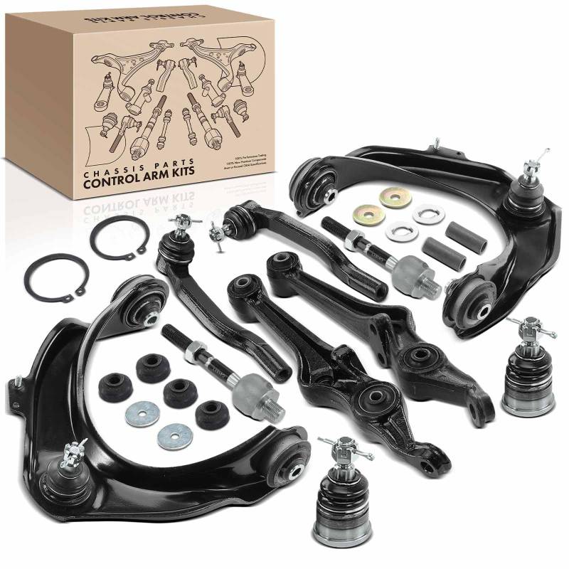 Frankberg 12x Querlenker Satz Traggelenk Vorderachse Kompatibel mit Accord VI CF CG CH CK 2.2L 3.0L 1997-2003 Accord VI Coupe CG 2.0L 3.0L 1998-2003 Replace# 51450S84A01 von Frankberg
