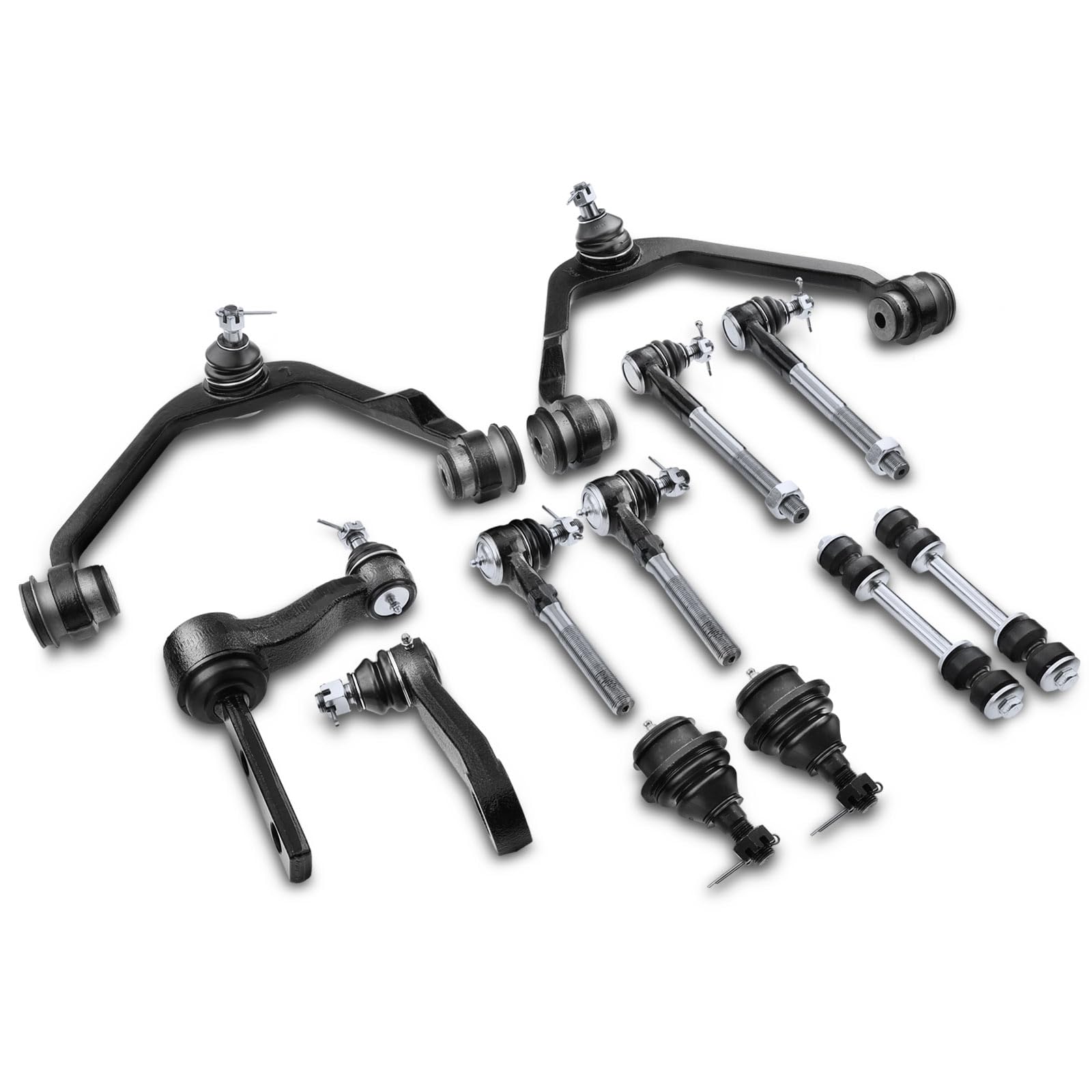 Frankberg 12x Querlenkersatz Vorderachse Kompatibel mit FORD USA Expedition 4.6L-5.4L 1996-2002 FORD USA F-150 4.2L-7.3L 1996-2003 Replace# 2L3Z3A130BA Frankberg 12x Querlenkersatz Vorderachse Kompatibel mit FORD USA Expedition 4.6L-5.4L 1996-2002 FORD USA F-150 4.2L-7.3L 1996-2003 Replace# 2L3Z3A130BA von Frankberg