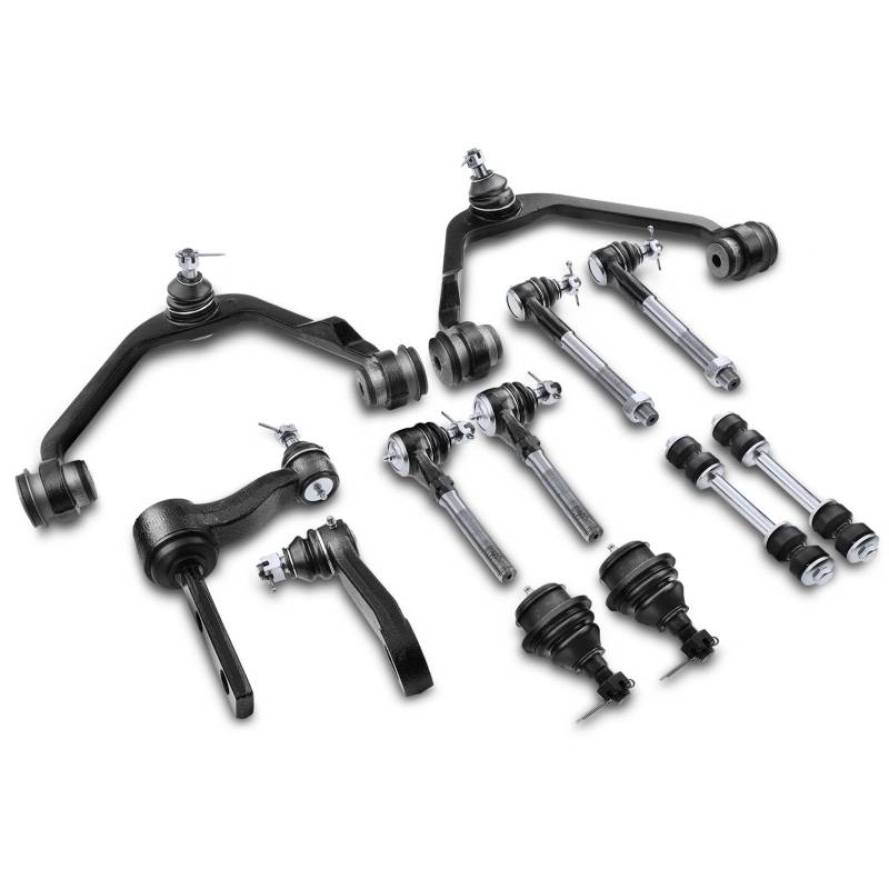Frankberg 12x Querlenkersatz Vorderachse Kompatibel mit FORD USA Expedition 4.6L-5.4L 1996-2002 FORD USA F-150 4.2L-7.3L 1996-2003 Replace# 2L3Z3A130BA von Frankberg