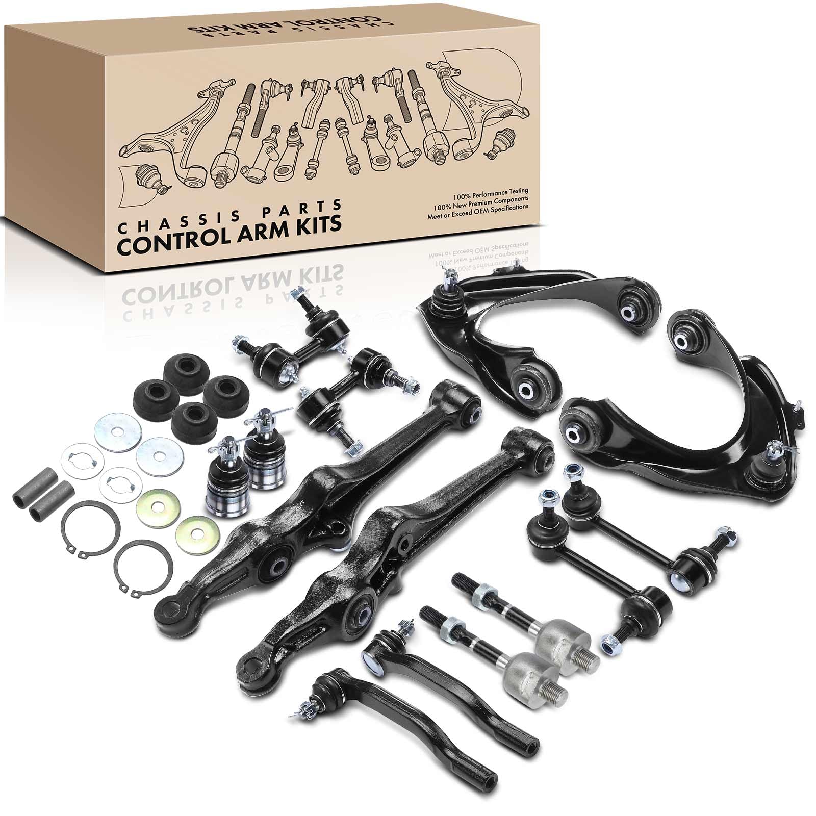 Frankberg 16x Querlenker Radaufhängung Vorderachse Kompatibel mit Accord VI CF CG CH CK 1998-2003 Accord VI Coupe CG 1998-2003 Accord VI Hatchback CH CL Replace# 51220S84A01 von Frankberg