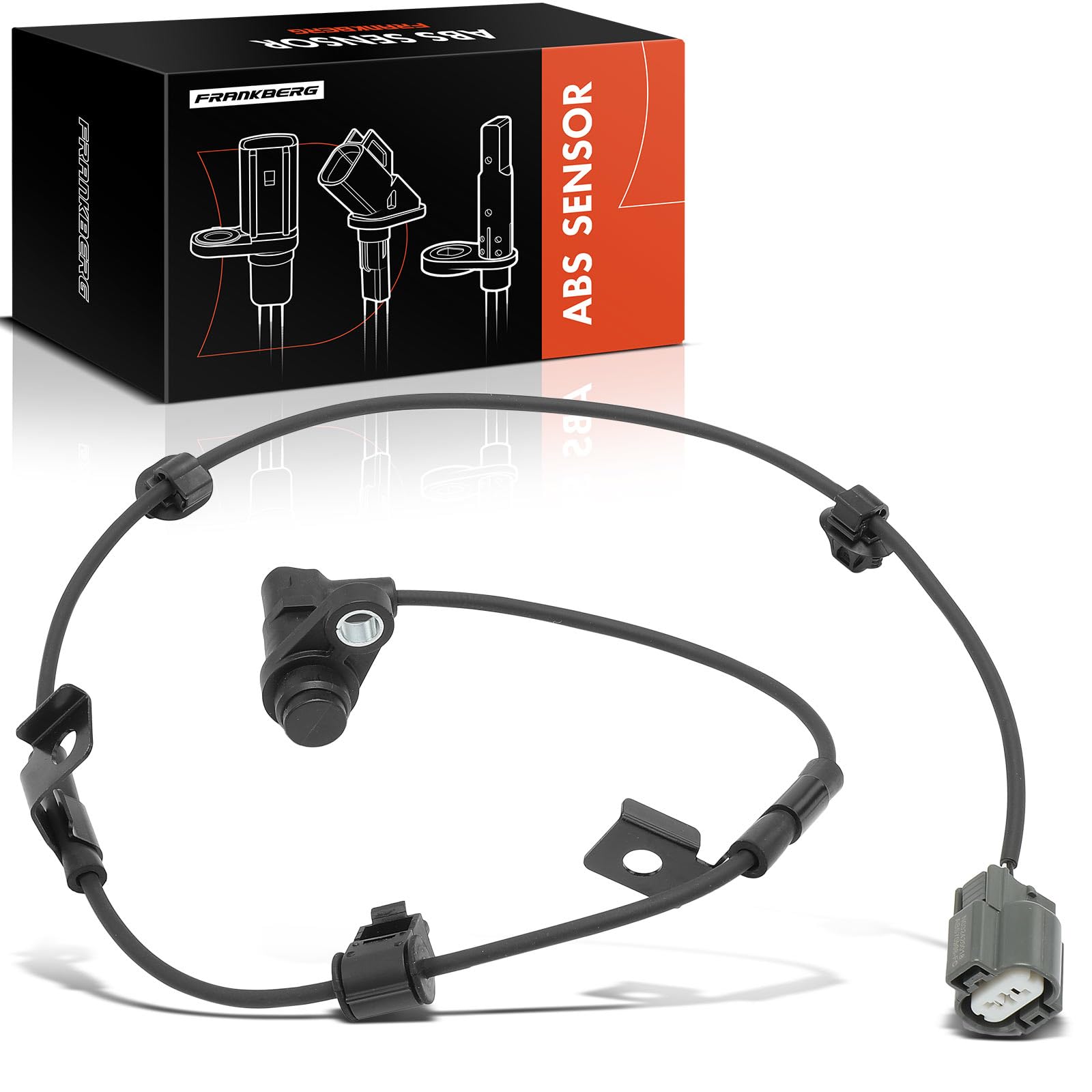 Frankberg 1x ABS Sensor 2-polig Hinterachse Rechts Kompatibel mit L200/Triton KAT KBT 2.5L 2010-2015 L200/Triton Pritsche/Fahrgestell KAT KBT 2.5L 2011-2015 Replace# 4670A598 Frankberg 1x ABS Sensor 2-polig Hinterachse Rechts Kompatibel mit L200/Triton KAT KBT 2.5L 2010-2015 L200/Triton Pritsche/Fahrgestell KAT KBT 2.5L 2011-2015 Replace# 4670A598 von Frankberg