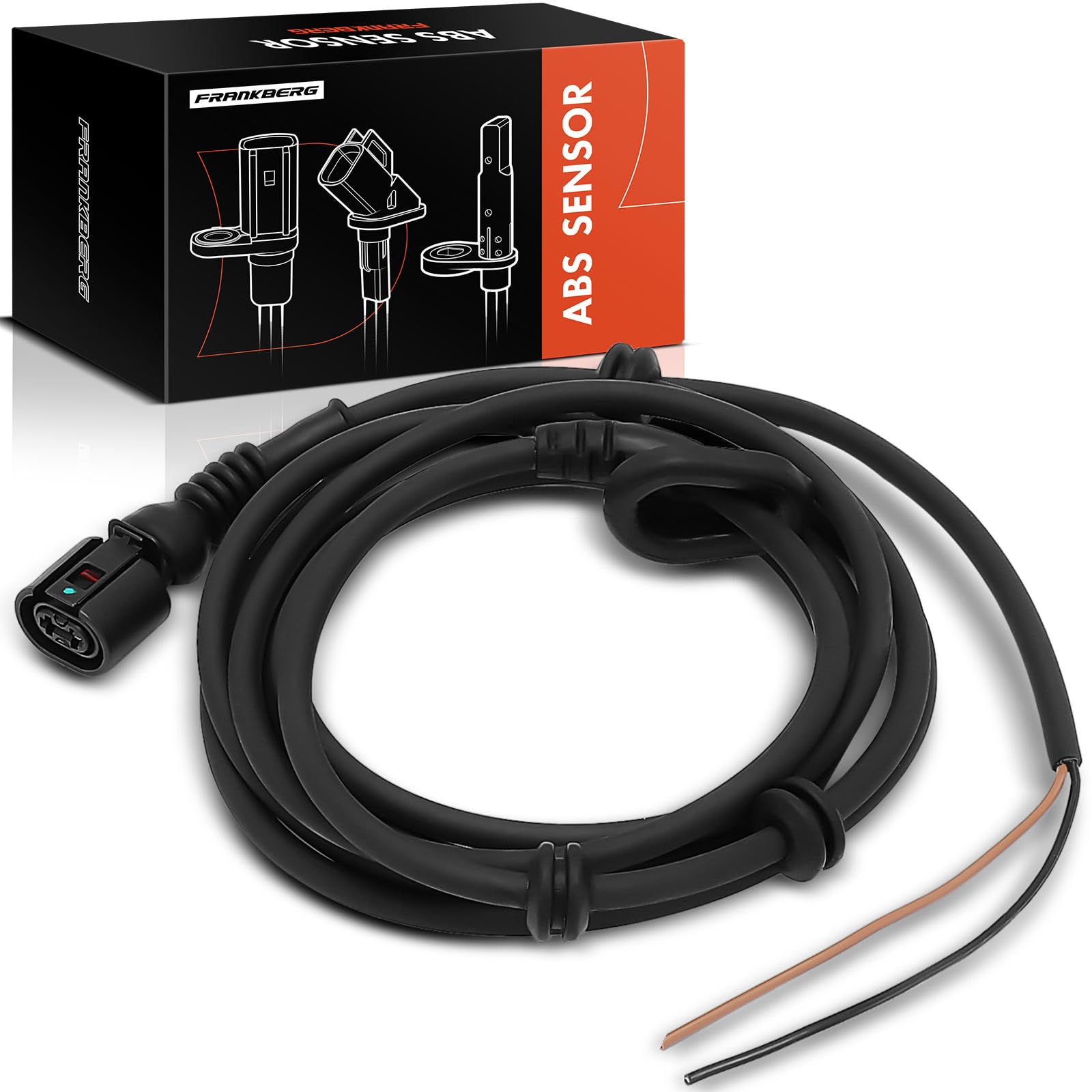 Frankberg 1x ABS Sensor 2-polig Vorderachse Kompatibel mit A3 8L1 1.6L-1.9L 1996-2003 O.c.t.a.v.i.a I 1U2 1.4L-2.0L 1996-2010 Golf IV 1J1 1.4L-3.2L 1997-2005 Replace# 1J0927903E Frankberg 1x ABS Sensor 2-polig Vorderachse Kompatibel mit A3 8L1 1.6L-1.9L 1996-2003 O.c.t.a.v.i.a I 1U2 1.4L-2.0L 1996-2010 Golf IV 1J1 1.4L-3.2L 1997-2005 Replace# 1J0927903E von Frankberg