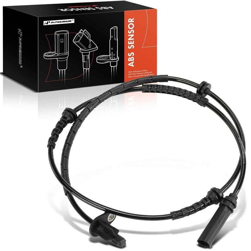Frankberg 1x ABS Sensor 2-polig aktiver Sensor Vorderachse Kompatibel mit 2 Coupe G42 G87 3 Touring Van G21 3er G20 G28 G80 3er Touring G21 G81 Replace# 34521544002 von Frankberg