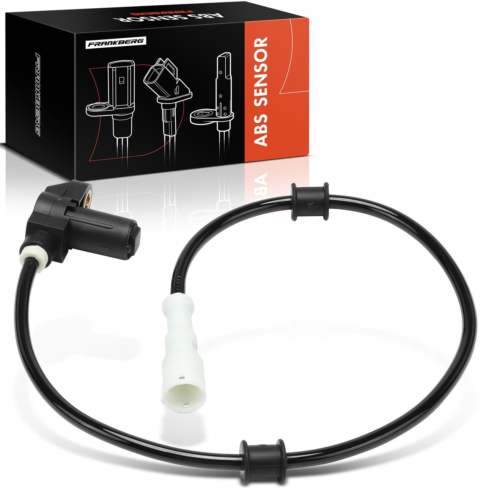 Frankberg 1x ABS Sensor Raddrehzahlgeber Vorderachse Kompatibel mit Corsa B Caravan S93 1.4L 1.7L 1999-2002 Vectra A J89 1.4L-2.5L 1988-1995 Replace# 90510884 Frankberg 1x ABS Sensor Raddrehzahlgeber Vorderachse Kompatibel mit Corsa B Caravan S93 1.4L 1.7L 1999-2002 Vectra A J89 1.4L-2.5L 1988-1995 Replace# 90510884 von Frankberg