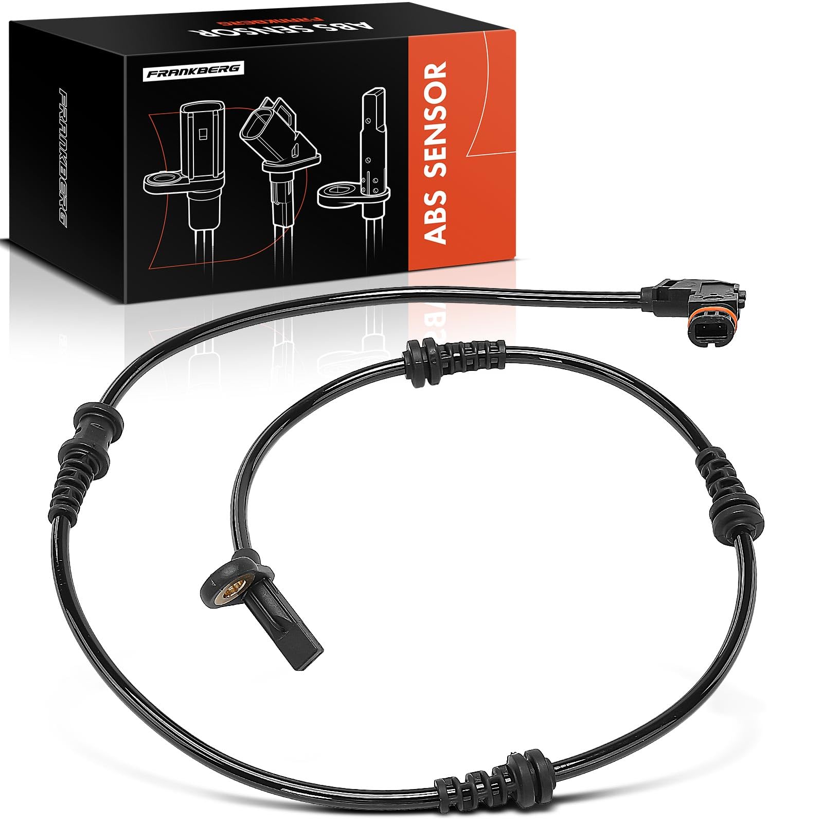 Frankberg 1x ABS Sensor Raddrehzahlgeber Vorderachse Kompatibel mit R-Klasse V251 W251 R280-R350 3.0L 3.5L 2007-2014 R280-R500 4matic 3.0L-5.5L 2006-2014 Replace# 2519055700 Frankberg 1x ABS Sensor Raddrehzahlgeber Vorderachse Kompatibel mit R-Klasse V251 W251 R280-R350 3.0L 3.5L 2007-2014 R280-R500 4matic 3.0L-5.5L 2006-2014 Replace# 2519055700 von Frankberg