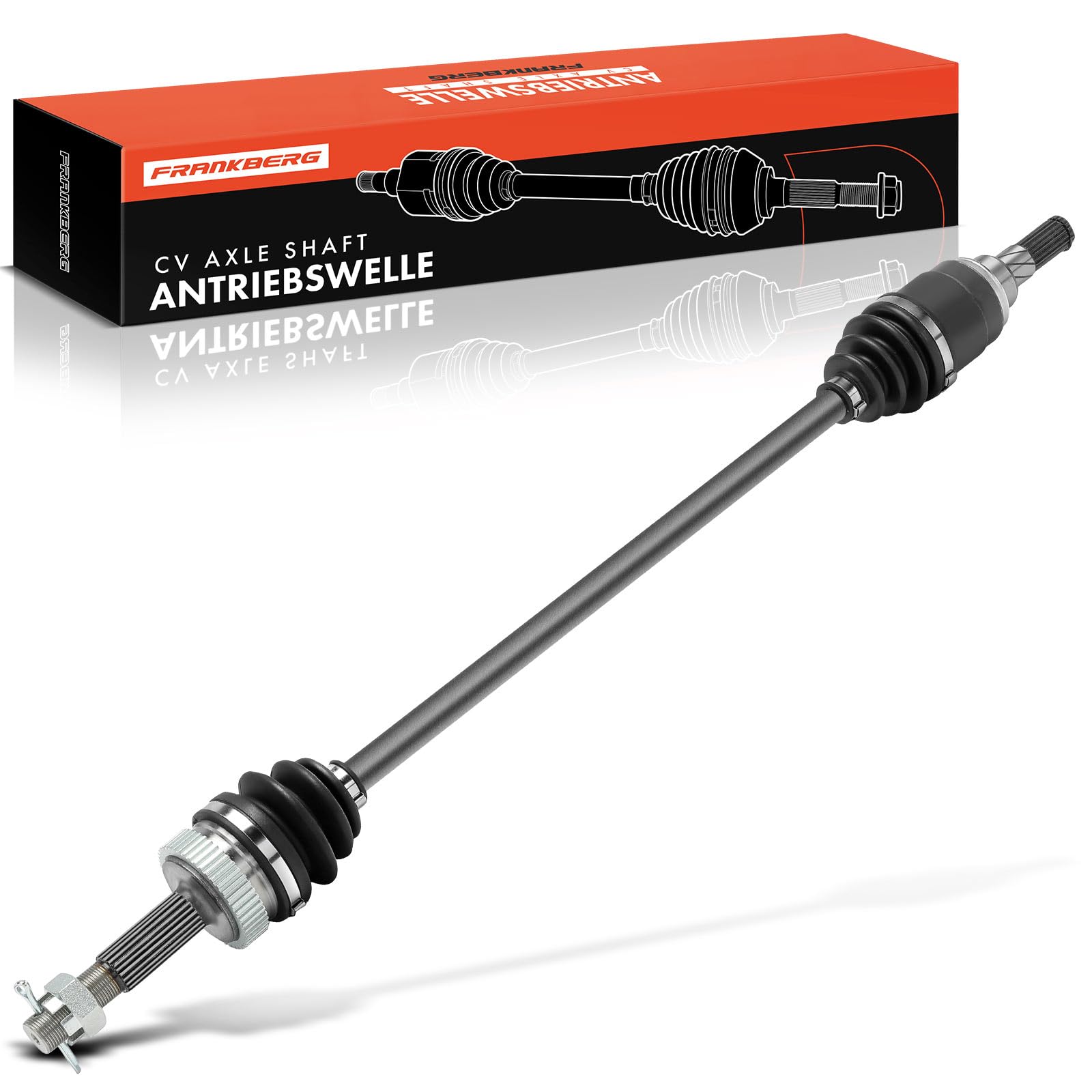 Frankberg Antriebswelle Achswelle Mit ABS Ring Hinterachse Kompatibel mit Qashqai +2 I J10 JJ10E NJ10 Qashqai II SUV J11 J11 X-Trail T31 Kadjar HA HL Replace# 39600JD60A Frankberg Antriebswelle Achswelle Mit ABS Ring Hinterachse Kompatibel mit Qashqai +2 I J10 JJ10E NJ10 Qashqai II SUV J11 J11 X-Trail T31 Kadjar HA HL Replace# 39600JD60A von Frankberg