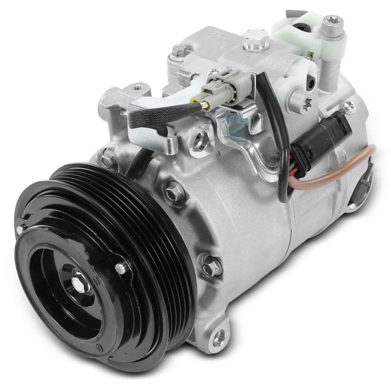 Frankberg Klimaanlagen Kompressor Klimakompressor mit Kupplung Benzin Kompatibel mit A-Klasse W176 B-Klasse W242 W246 Replace# 0032306711, inkl. Öl vorbereift von Frankberg