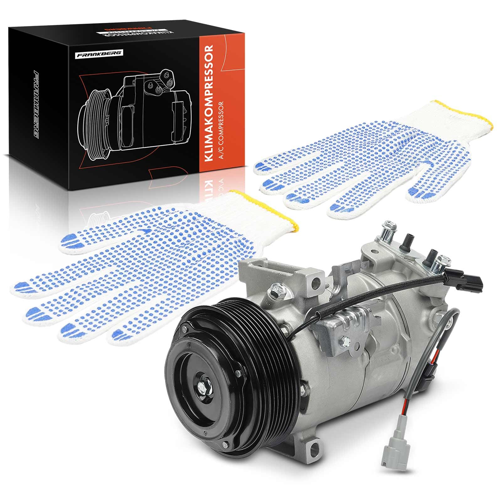 Frankberg Klimaanlagen Kompressor mit Kupplung Kompatibel mit M.e.g.a.n.e III Coupe DZ0/1 B3/BZ0/1 KZ0/1 M.e.g.a.n.e CC EZ0/1 (Grand) Scénic III JZ0/1 Replace# 926009944R, Öl vorbereift Frankberg Klimaanlagen Kompressor mit Kupplung Kompatibel mit M.e.g.a.n.e III Coupe DZ0/1 B3/BZ0/1 KZ0/1 M.e.g.a.n.e CC EZ0/1 (Grand) Scénic III JZ0/1 Replace# 926009944R, Öl vorbereift von Frankberg