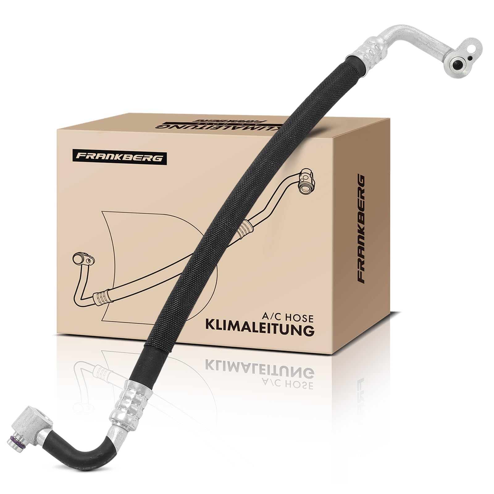 Frankberg 1x Klimaleitung Hochdruckleitung Klimaanlage Klimaanlage Kompatibel mit Q7 4LB 3.0L 2010-2015 Replace# 7L8820721K Frankberg 1x Klimaleitung Hochdruckleitung Klimaanlage Klimaanlage Kompatibel mit Q7 4LB 3.0L 2010-2015 Replace# 7L8820721K von Frankberg