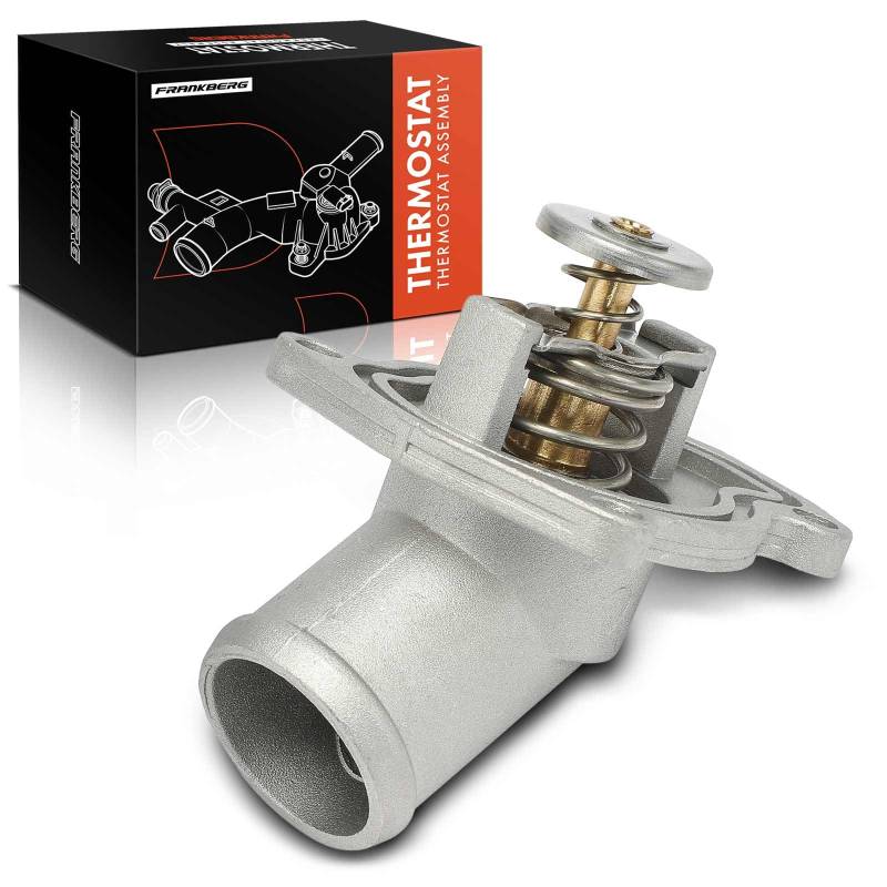 Frankberg 1x Kühlmittelregler Benzin Kompatibel mit Corsa B 73 78 79 Corsa C F08 F68 Corsa D S07 Astra G Caravan T98 Astra G CC F08 F48 Astra H A04 Meriva X03 Replace# 90570620 von Frankberg