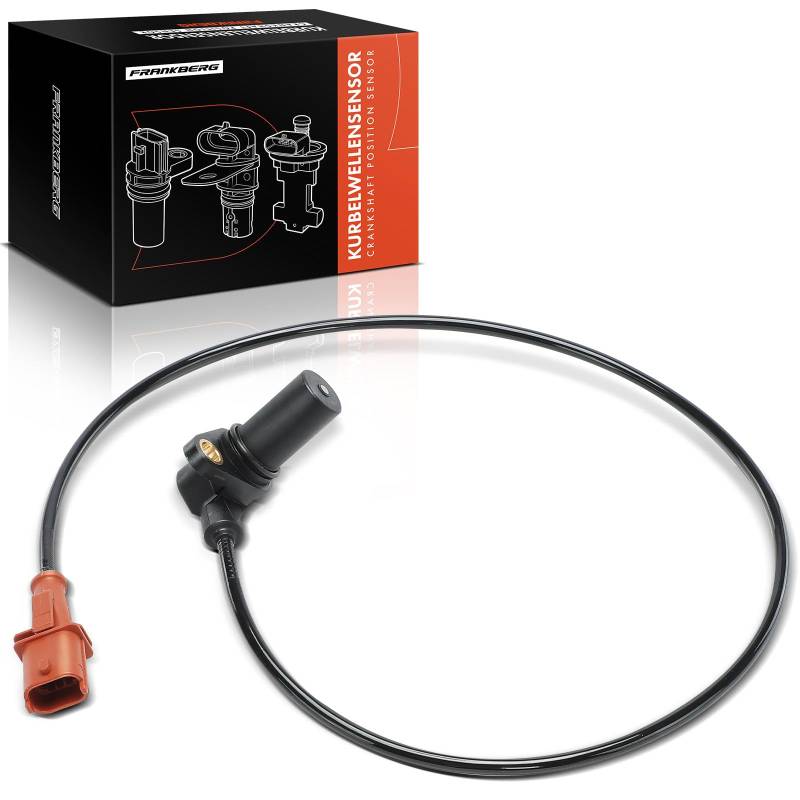 Frankberg 1x Kurbelwellensensor 2-Polig Kompatibel mit 145 930 146 930 147 937 156 932 166 936 156 Sportwagon 932 GTV 916 Spider 916 Brava 182 Replace# 60814589 von Frankberg