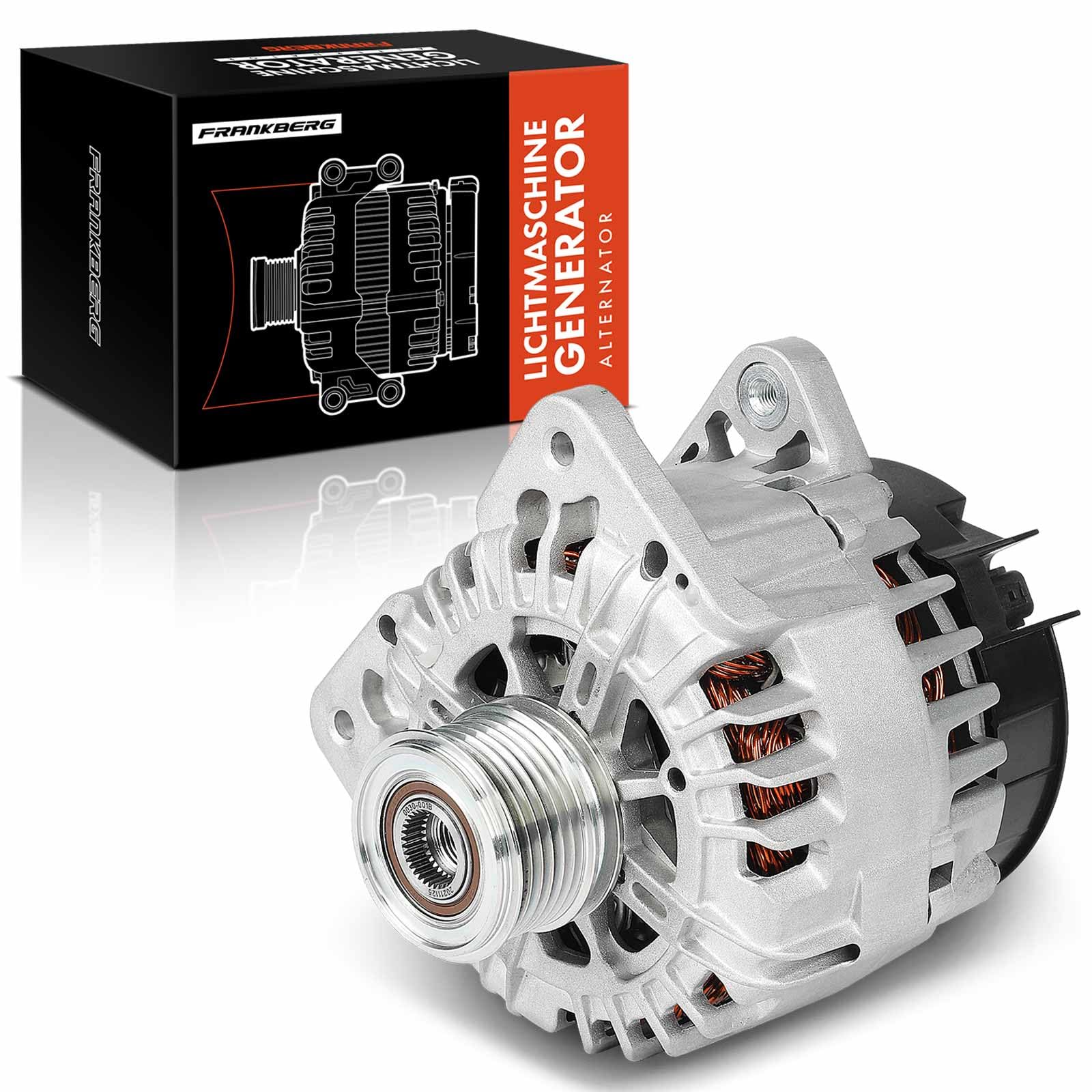Frankberg 1x Lichtmaschine 150A Kompatibel mit Duster HM 1.5L 2017-2024 Logan MCV KS 1.6L 2007-2024 Clio II BB CB 1.5L 2003-2005 Scénic IV J9 1.5L 2016-2024 Replace# 231000026R Frankberg 1x Lichtmaschine 150A Kompatibel mit Duster HM 1.5L 2017-2024 Logan MCV KS 1.6L 2007-2024 Clio II BB CB 1.5L 2003-2005 Scénic IV J9 1.5L 2016-2024 Replace# 231000026R von Frankberg