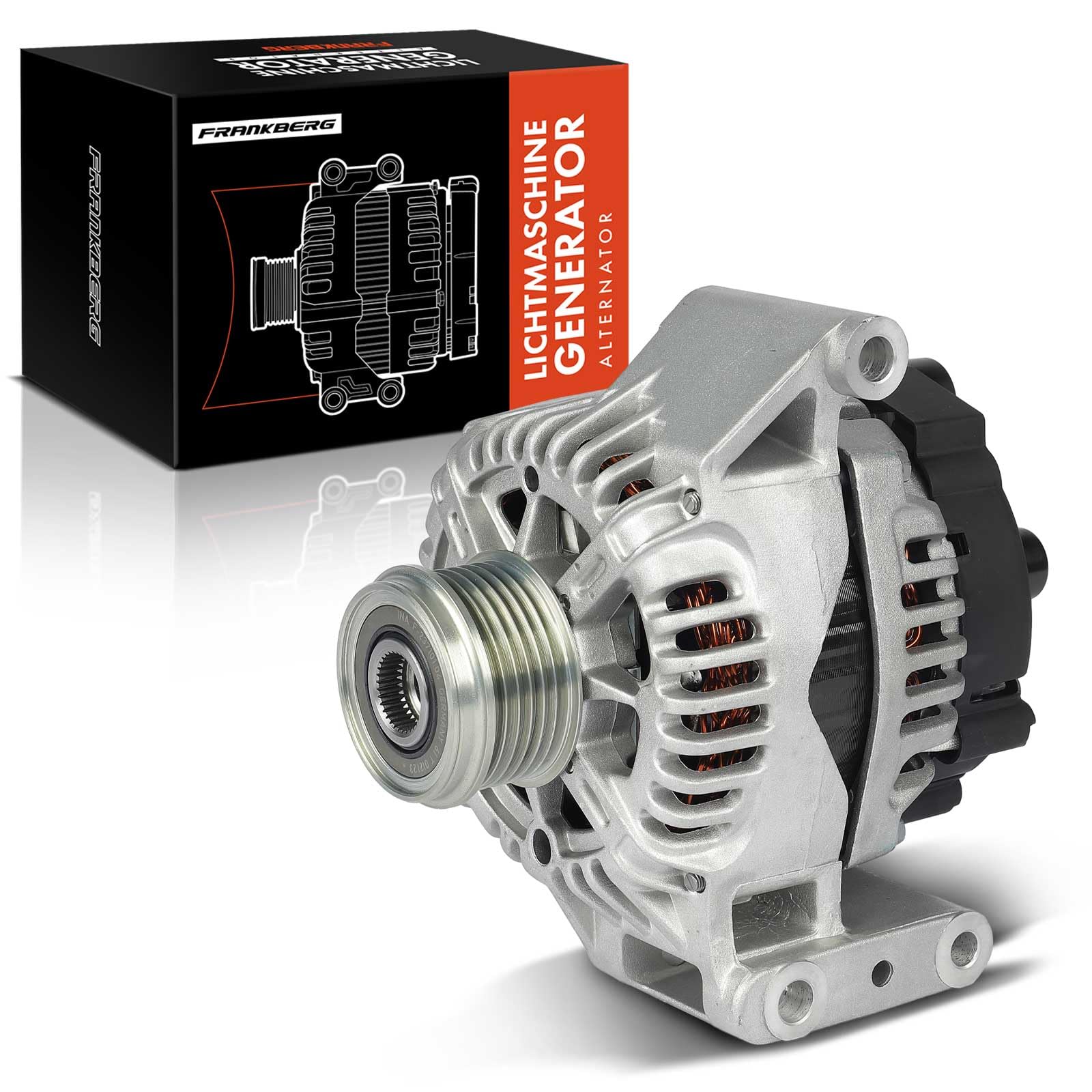 Frankberg 1x Lichtmaschine Generator 90A Kompatibel mit 500 312 1.2L 2007-2020 Punto 188 1.2L 2003-2012 Swift III MZ EZ 1.2L 2005-2020 Corsa C F08 F68 1.2L 2003-2009 Replace# 51784845 Frankberg 1x Lichtmaschine Generator 90A Kompatibel mit 500 312 1.2L 2007-2020 Punto 188 1.2L 2003-2012 Swift III MZ EZ 1.2L 2005-2020 Corsa C F08 F68 1.2L 2003-2009 Replace# 51784845 von Frankberg