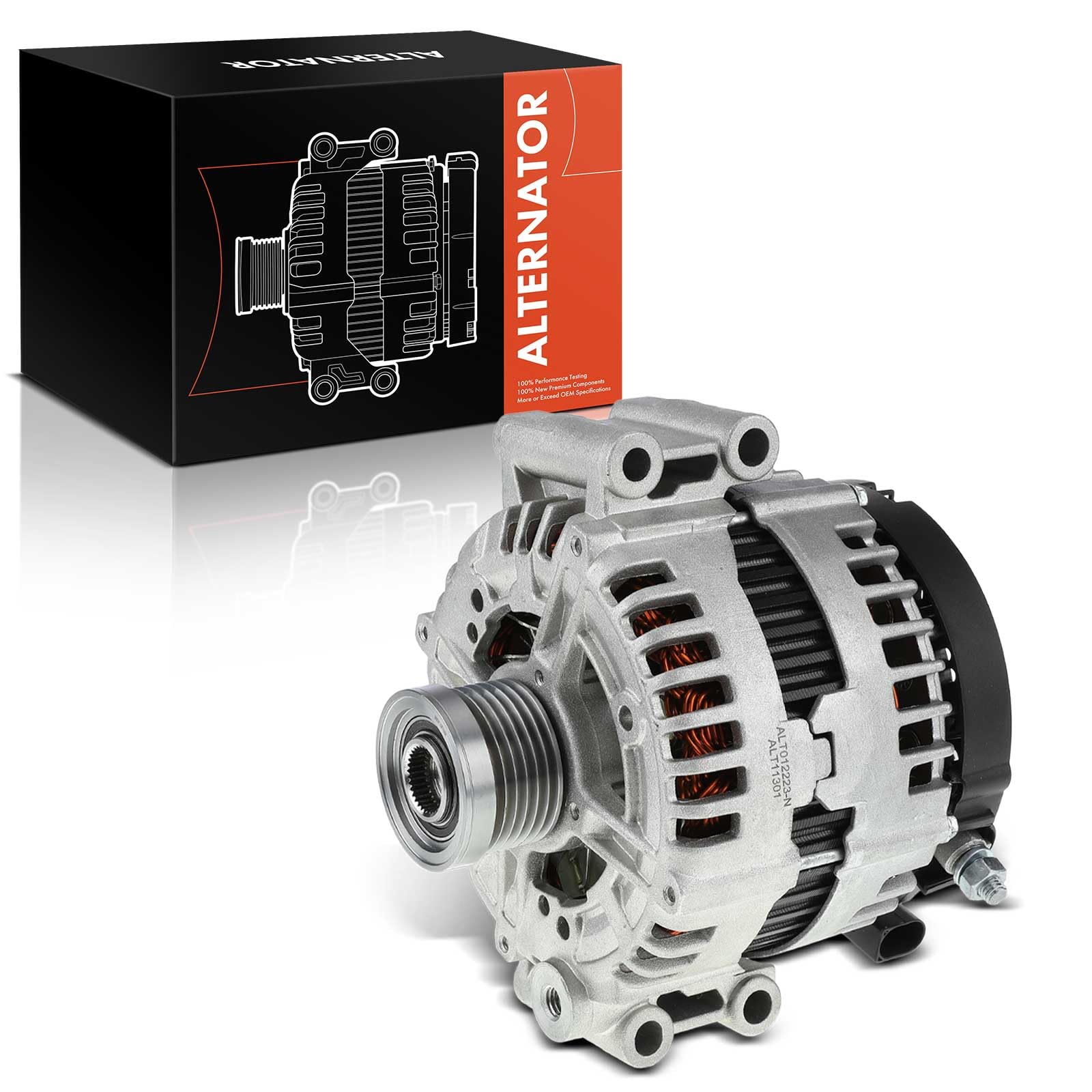 Frankberg 1x Lichtmaschine Generator mit Freilaufriemenscheibe Kompatibel mit 3er E90 323i 325i 2.5L 3.0L 2006-2011 5er E60 523i 525i 530i 2.5L 3.0L 2007-2010 Replace# 12317550968 Frankberg 1x Lichtmaschine Generator mit Freilaufriemenscheibe Kompatibel mit 3er E90 323i 325i 2.5L 3.0L 2006-2011 5er E60 523i 525i 530i 2.5L 3.0L 2007-2010 Replace# 12317550968 von Frankberg
