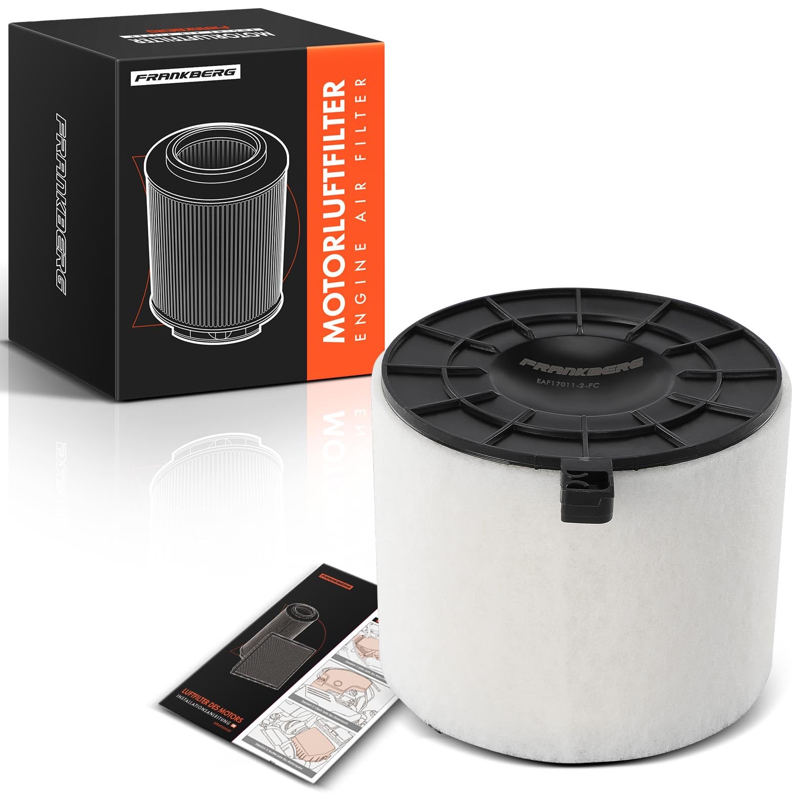 Frankberg 1x Motorluftfilter Luftfilter Diesel Kompatibel mit A4 8W2 8WC A4 Allroad 8WH 8WJ A4 Avant 8W5 8WD A5 F53 F5P A5 Cabriolet F57 F5E Q5 FYB FYG Replace# 8W0133843A Frankberg 1x Motorluftfilter Luftfilter Diesel Kompatibel mit A4 8W2 8WC A4 Allroad 8WH 8WJ A4 Avant 8W5 8WD A5 F53 F5P A5 Cabriolet F57 F5E Q5 FYB FYG Replace# 8W0133843A von Frankberg