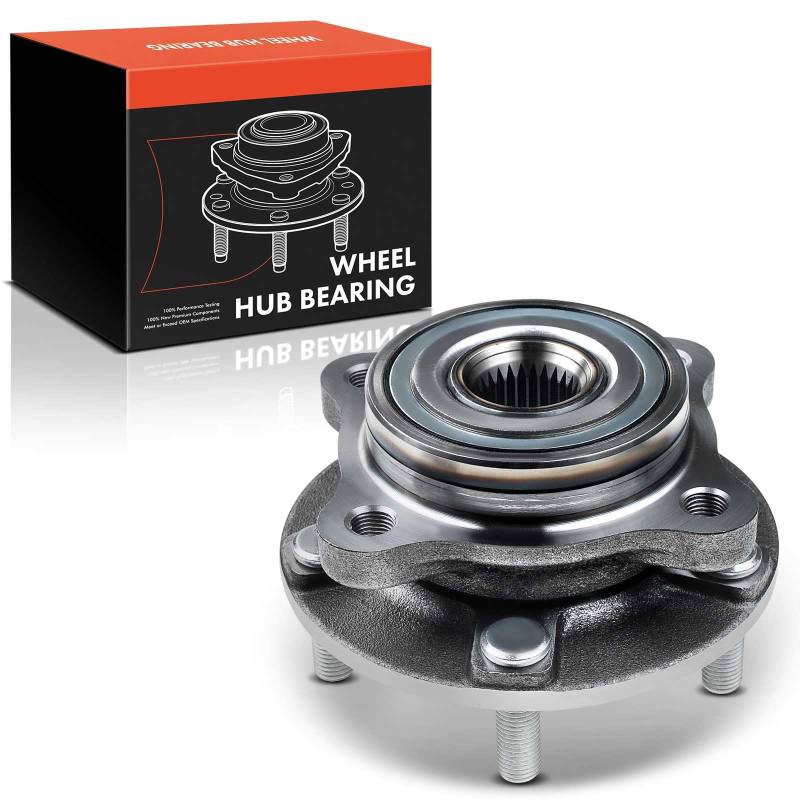 Frankberg 1x Radlager Radlagersatz Vorderachse Kompatibel mit Lancer VII CS A 2004-2006 Lancer VII CS A CT A 2001-2007 Replace# MB633276 von Frankberg
