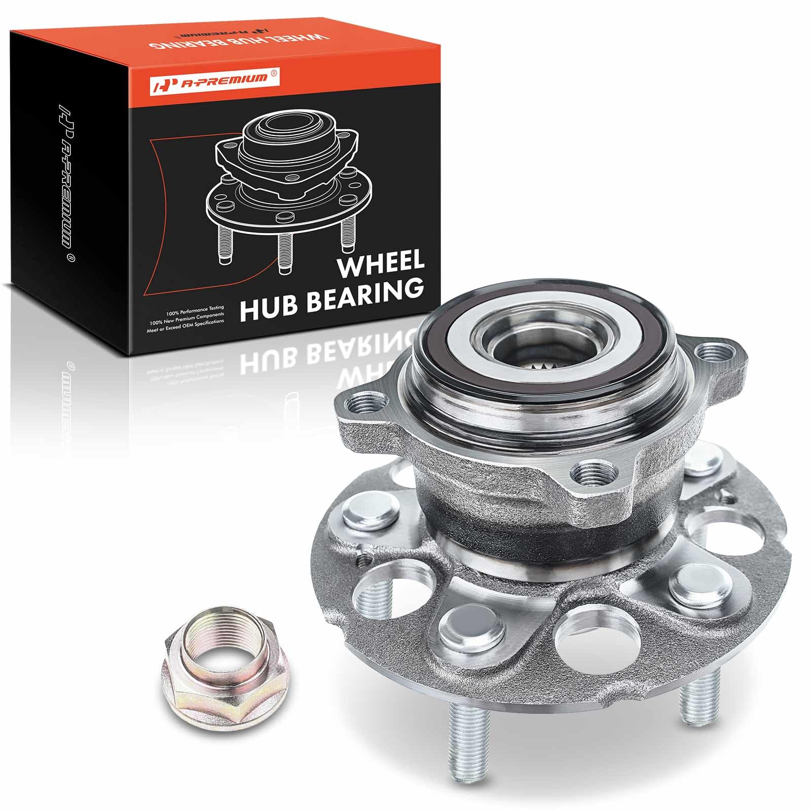 Frankberg 1x Radlager Radlagersatz Hinterachse unterstützt die ABS-Funktion Kompatibel mit CR-V III RE SUV 2.0L-2.4L 2007-2011 Replace# 42200STK951 Frankberg 1x Radlager Radlagersatz Hinterachse unterstützt die ABS-Funktion Kompatibel mit CR-V III RE SUV 2.0L-2.4L 2007-2011 Replace# 42200STK951 von Frankberg