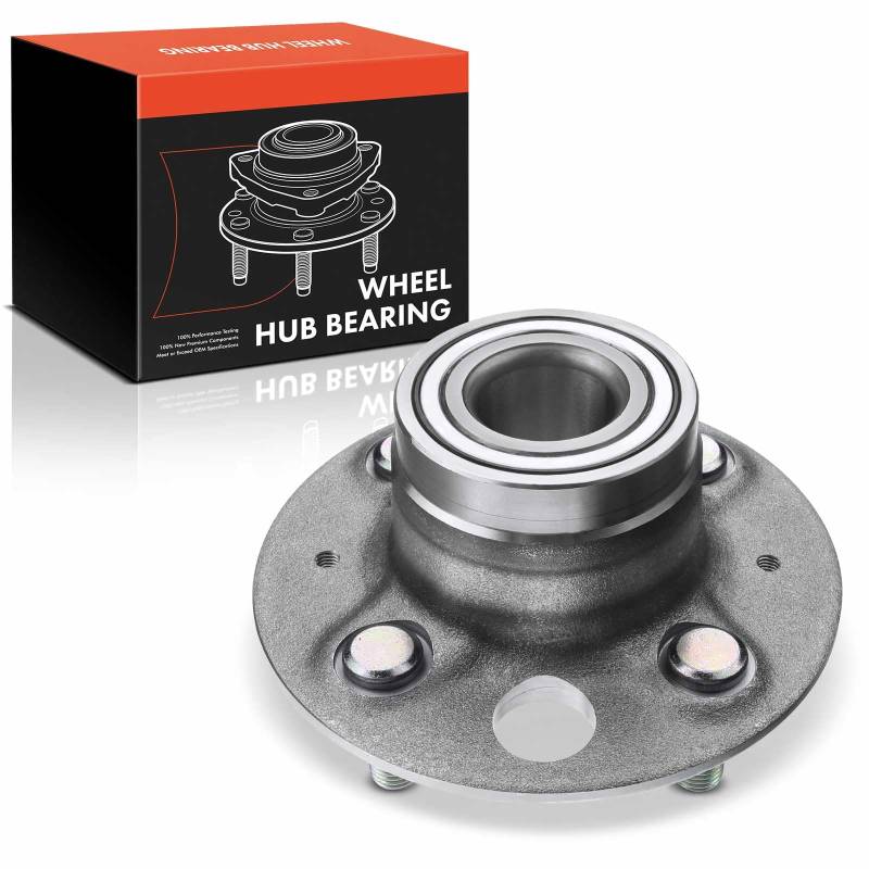 Frankberg 1x Radnabe Radlagersatz Hinterachse Kompatibel mit Civic VII EM2 1.6L 1.7L Coupe 2001-2005 Civic VII ES ET 1.3L-1.7L Stufenheck 2000-2005 Replace# 512174 von Frankberg