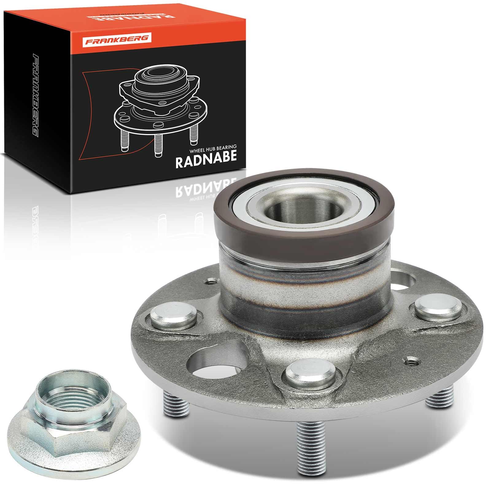 Frankberg 1x Radlager Radlagersatz Hinterachse unterstützt die ABS-Funktion Kompatibel mit City Stufenheck GM2 GM3 1.3L Jazz II GD GE2 GE3 1.2L-1.5L Jazz III G.E G.G GP ZA 1.2L 1.3L Replace# 28BWK19B Frankberg 1x Radlager Radlagersatz Hinterachse unterstützt die ABS-Funktion Kompatibel mit City Stufenheck GM2 GM3 1.3L Jazz II GD GE2 GE3 1.2L-1.5L Jazz III G.E G.G GP ZA 1.2L 1.3L Replace# 28BWK19B von Frankberg