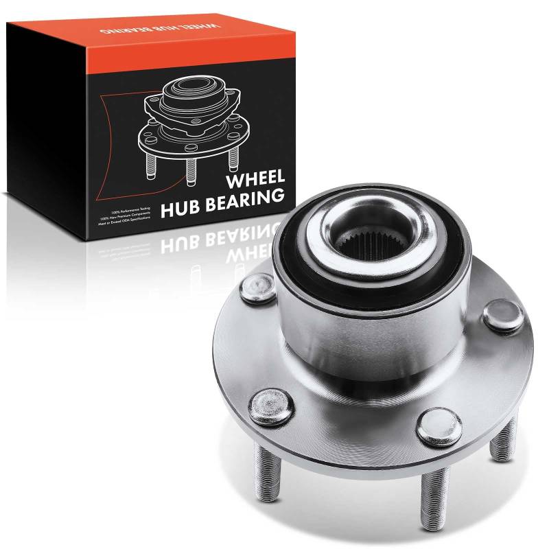 Frankberg 1x Radnabe Radlagersatz Vorderachse unterstützt die ABS-Funktion Kompatibel mit 3 BK 1.4L-2.0L 2003-2004 3 BK Stufenheck 1.6L 2.0L 2003-2004 Replace# BP4K3315XB von Frankberg