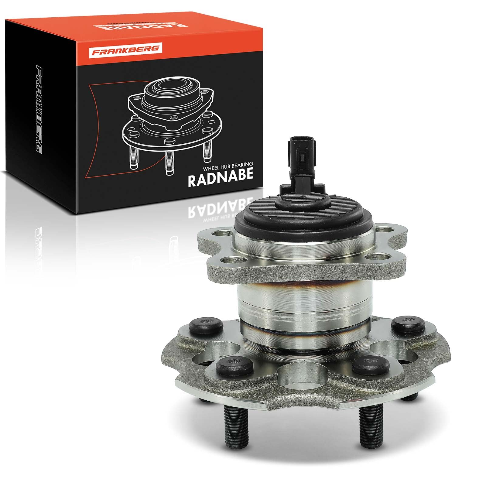Frankberg 1x Radnabe Radlagersatz mit integriertem ABS-Sensor Hinterachse Links or Rechts Kompatibel mit Verso R2 1.6L 1.8L 2.0L 2.2L 2009-2018 Replace# 424500F020 Frankberg 1x Radnabe Radlagersatz mit integriertem ABS-Sensor Hinterachse Links or Rechts Kompatibel mit Verso R2 1.6L 1.8L 2.0L 2.2L 2009-2018 Replace# 424500F020 von Frankberg