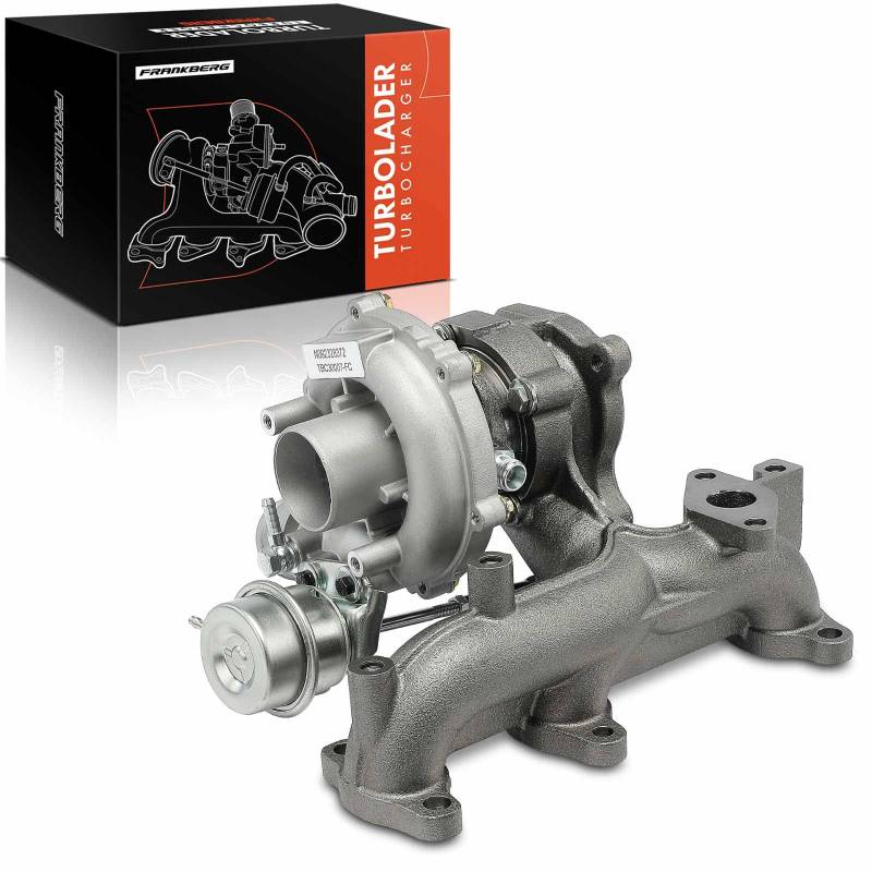 Frankberg 1x Turbolader Diesel Kompatibel mit A2 8Z0 1.4L 2000-2005 Cordoba 6L2 1.4L 2005-2009 Fabia I Combi 6Y5 1.4L 2005-2007 Polo 9A 9N 1.4L 2001-2009 Replace# 045253019G von Frankberg