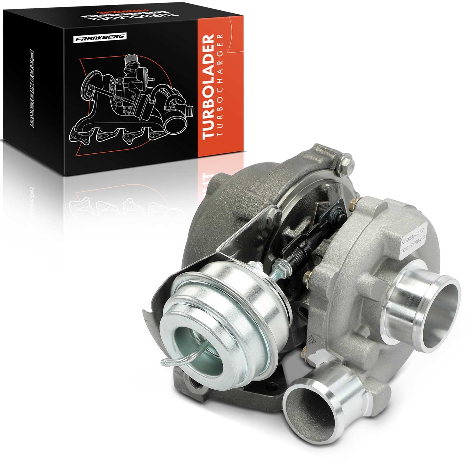 Frankberg 1x Turbolader Kompatibel mit Tucson JM 2.0L 2006-2010 Sportage JE KM 2.0L 2006-2010 Replace# 2823127400 Frankberg 1x Turbolader Kompatibel mit Tucson JM 2.0L 2006-2010 Sportage JE KM 2.0L 2006-2010 Replace# 2823127400 von Frankberg