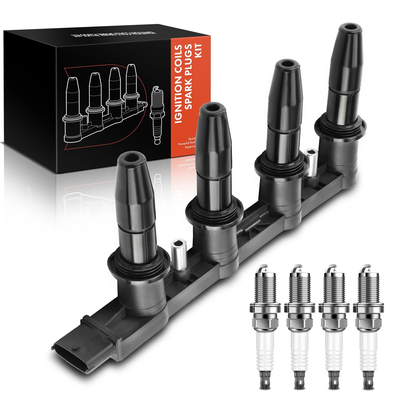 Frankberg 1x Zündspule+4x Zündkerze Kompatibel mit Astra H L48 1.6L 1.8L 2004-2014 Corsa D S07 1.6L 2006-2014 Vectra C 1.6L 1.8L 2006-2008 Replace# 0242229699 Frankberg 1x Zündspule+4x Zündkerze Kompatibel mit Astra H L48 1.6L 1.8L 2004-2014 Corsa D S07 1.6L 2006-2014 Vectra C 1.6L 1.8L 2006-2008 Replace# 0242229699 von Frankberg