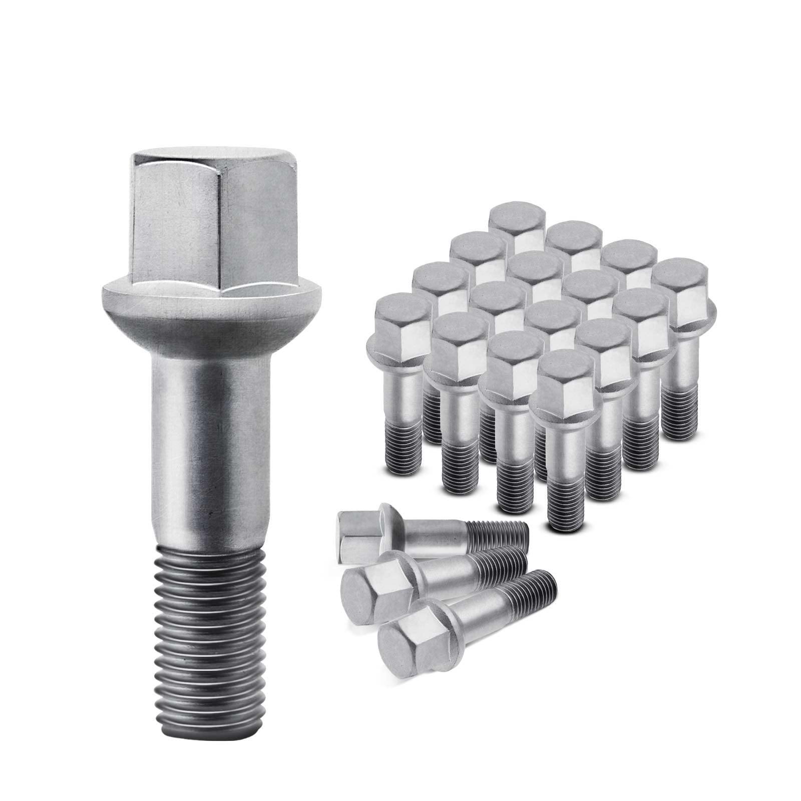 Frankberg 20x Radbolzen Radschraube Kompatibel mit 124 190 A-Klasse C-Klasse CLC E-Klasse SL SLK Vaneo 1982-2011 0009904807 Frankberg 20x Radbolzen Radschraube Kompatibel mit 124 190 A-Klasse C-Klasse CLC E-Klasse SL SLK Vaneo 1982-2011 0009904807 von Frankberg
