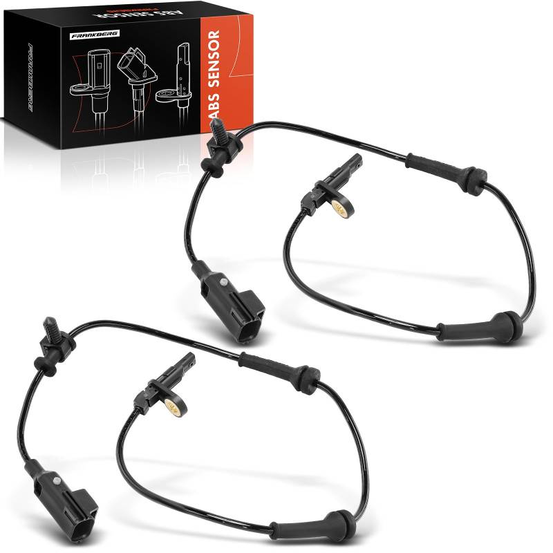 Frankberg 2x ABS Sensor 2-Polig Hinterachse Kompatibel mit XE X760 2.0L-5.0L 2015-2023 XF X260 2.0L 3.0L 2015-2023 XF Sportbrake X260 2.0L 3.0L 2017-2023 Replace# T2H4068 von Frankberg