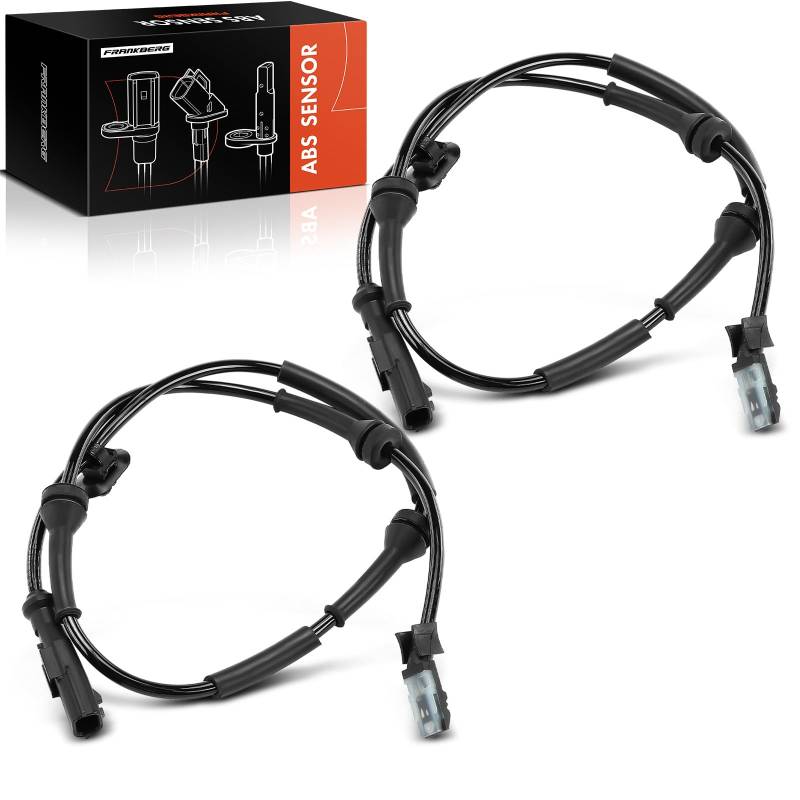 Frankberg 2x ABS Sensor 2-Polig Vorderachse Kompatibel mit Citan Kasten/MPV W415 112 108 CDi 109 CDi 111 CDi 1.2L-1.5L 2012-2021 Replace# 4159054100 von Frankberg