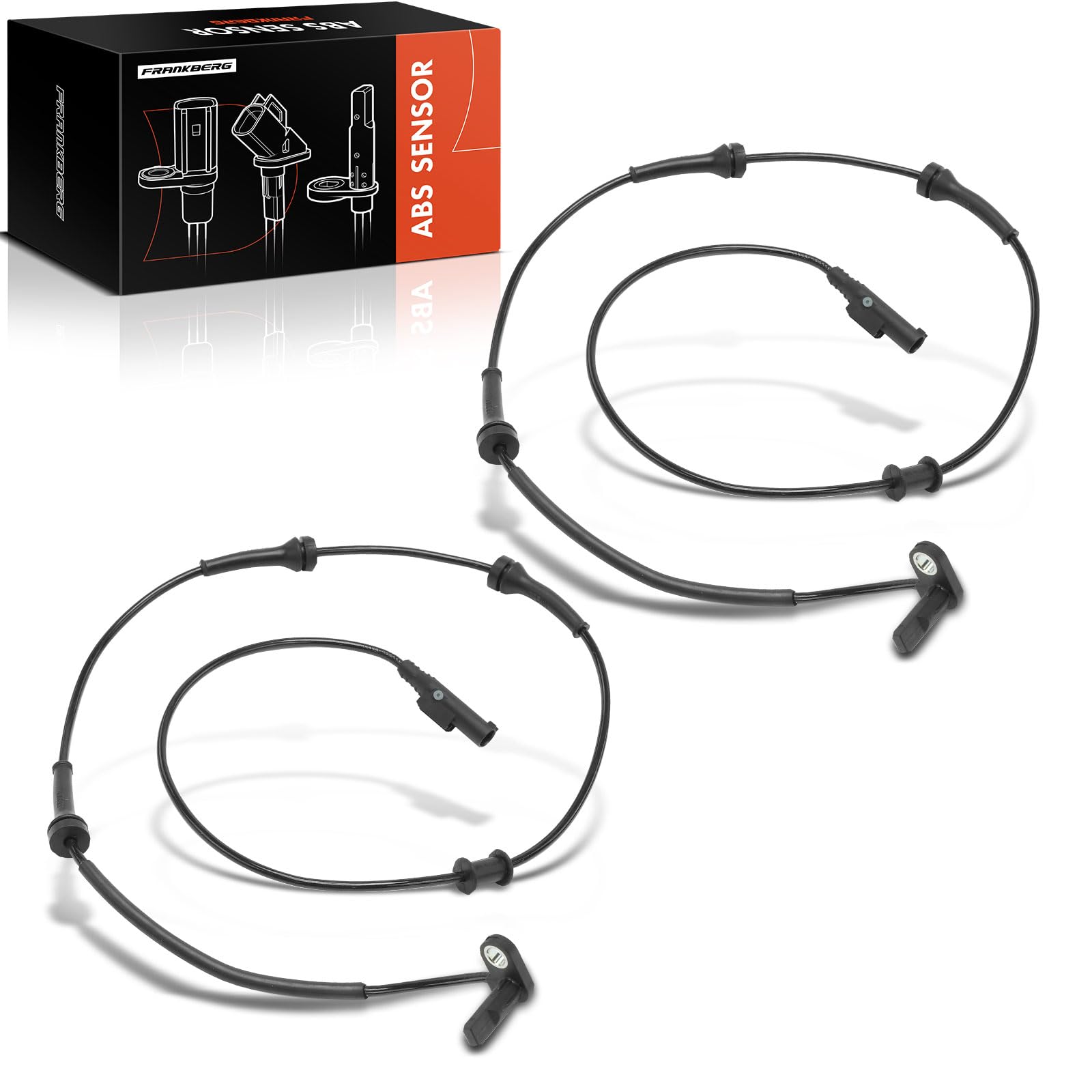 Frankberg 2x ABS Sensor 2-Polig Vorne Links Rechts Kompatibel mit 500 312 1.0L-1.4L 2007-2024 500 C 312 0.9L-1.4L 2009-2024 500/595/695 1.4L 2008-2024 KA RU8 1.2L 2008-2016 Replace# K68073058AB Frankberg 2x ABS Sensor 2-Polig Vorne Links Rechts Kompatibel mit 500 312 1.0L-1.4L 2007-2024 500 C 312 0.9L-1.4L 2009-2024 500/595/695 1.4L 2008-2024 KA RU8 1.2L 2008-2016 Replace# K68073058AB von Frankberg