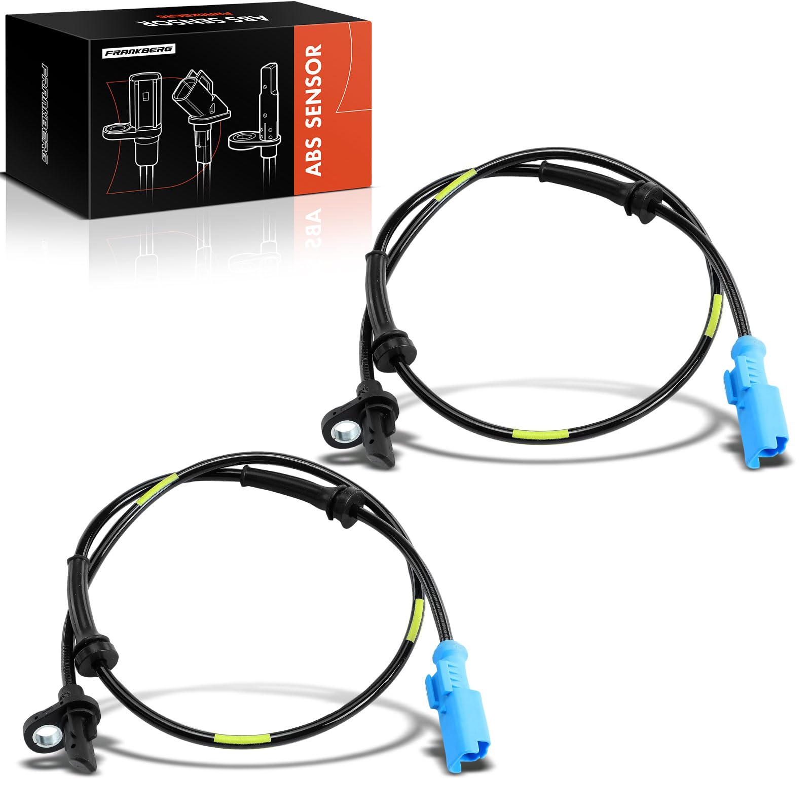 Frankberg 2x ABS Sensor 2-polig Hinten Links Rechts Kompatibel mit C3 III SX 1.2L-1.6L 2016-2024 C4 Cactus 1.2L-1.6L 2014-2024 2008 I CU 1.2L-1.6L 2013-2024 Replace# 9805083380 Frankberg 2x ABS Sensor 2-polig Hinten Links Rechts Kompatibel mit C3 III SX 1.2L-1.6L 2016-2024 C4 Cactus 1.2L-1.6L 2014-2024 2008 I CU 1.2L-1.6L 2013-2024 Replace# 9805083380 von Frankberg