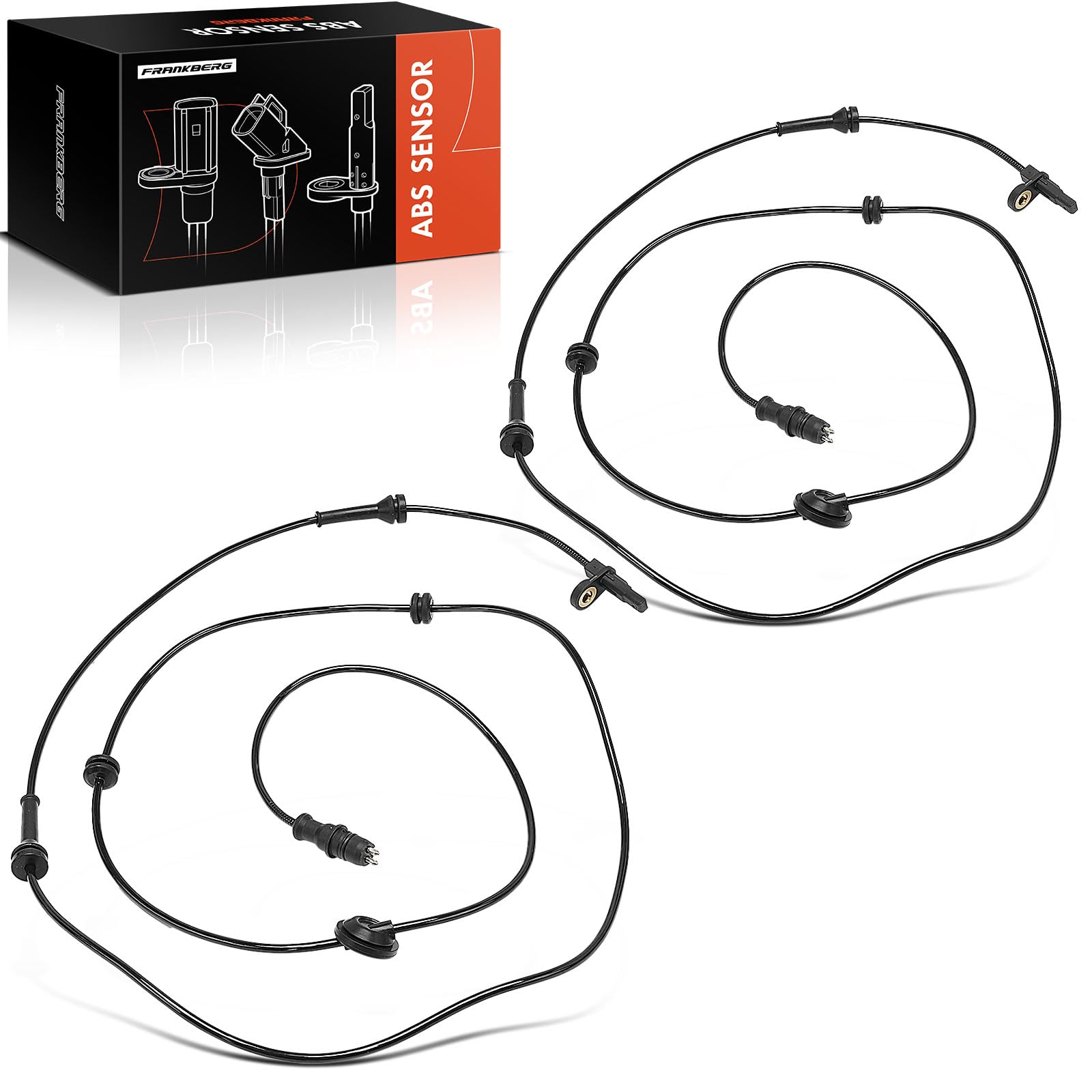 Frankberg 2x ABS Sensor 2-polig Hinten Links Rechts Kompatibel mit Doblo MPV 119 223 1.2L-1.9L 2001-2010 Replace# 46814965 Frankberg 2x ABS Sensor 2-polig Hinten Links Rechts Kompatibel mit Doblo MPV 119 223 1.2L-1.9L 2001-2010 Replace# 46814965 von Frankberg