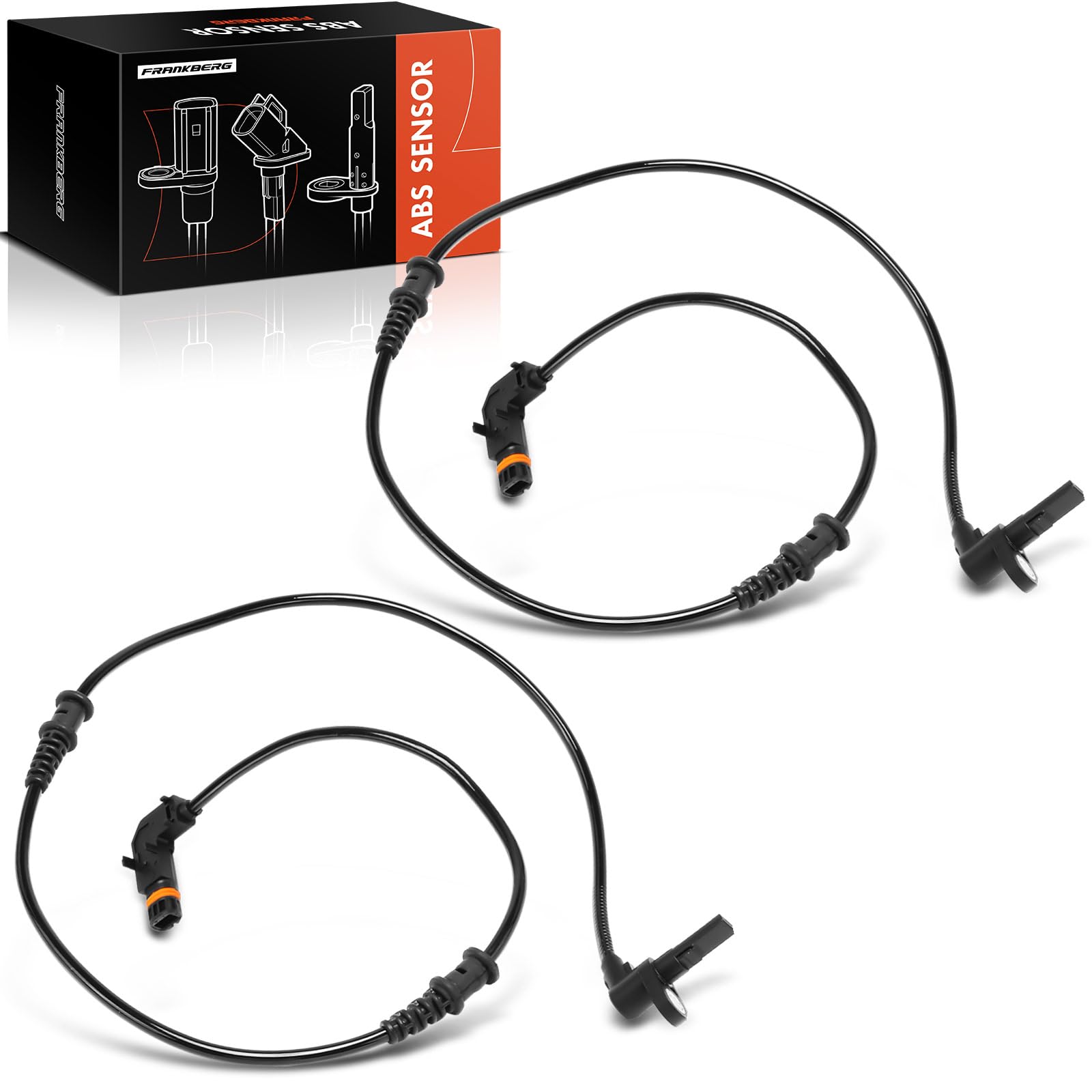 Frankberg 2x ABS Sensor ABS Geschwindigkeitssensor Vorne Kompatibel mit Viano W639 CDi 2.0-3.0 2.1L-3.7L 2003-2013 Vito Bus W639 119-122 E-CELL 2.1L-3.7L 2003-2014 Replace# 6395400417 Frankberg 2x ABS Sensor ABS Geschwindigkeitssensor Vorne Kompatibel mit Viano W639 CDi 2.0-3.0 2.1L-3.7L 2003-2013 Vito Bus W639 119-122 E-CELL 2.1L-3.7L 2003-2014 Replace# 6395400417 von Frankberg