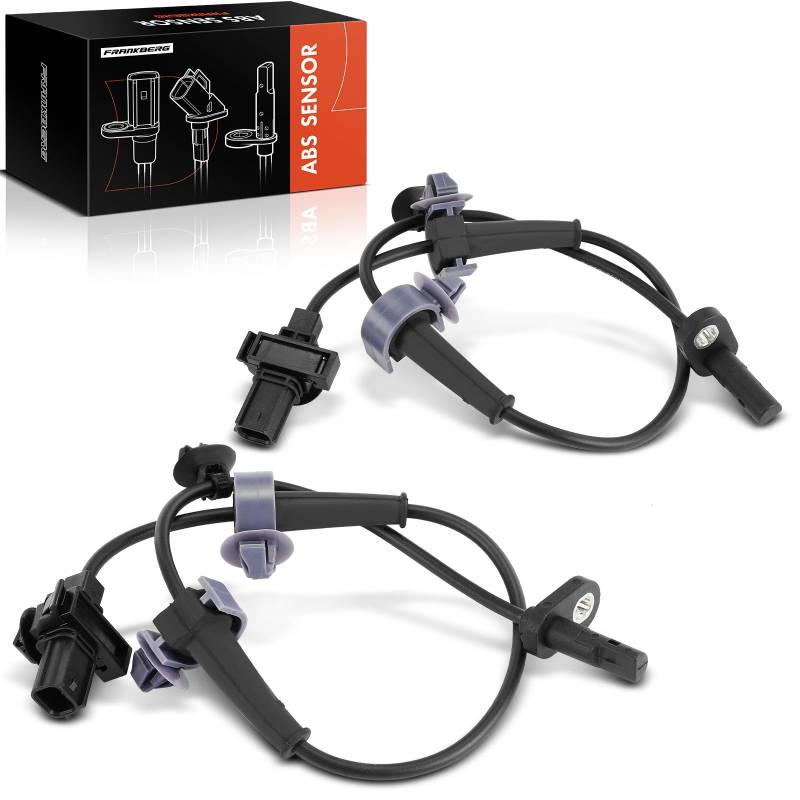 Frankberg 2x ABS Sensor Raddrehzahl 2-Polig Hinten Kompatibel mit Civic IX FK 1.3L-2.2L 2012-2016 Civic IX Tourer FK 1.6L 1.8L 2014-2016 Replace# 57470TV0E01 von Frankberg
