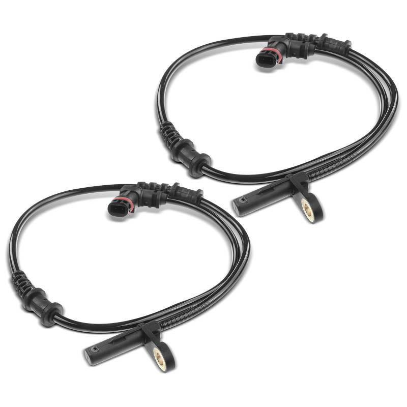 Frankberg 2x ABS Sensor Vorderachse Kompatibel mit C-Klasse W203 2000-2007 C-Klasse Coupe CL203 2001-2008 CLK C209 2002-2009 SLK R171 2004-2011 von Frankberg