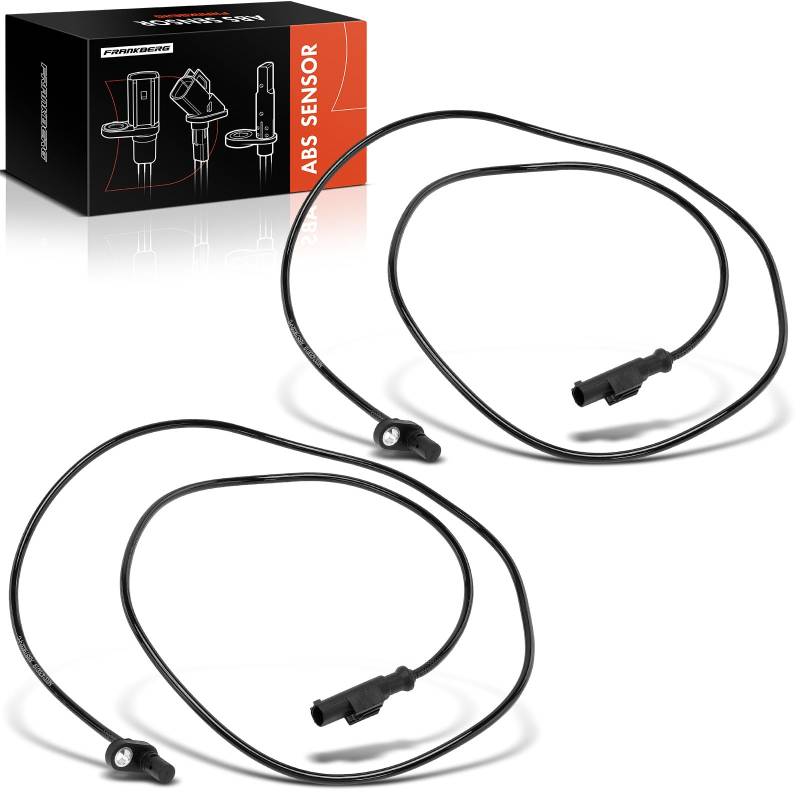 Frankberg 2x ABS Speed Sensor Hinten Links Rechts 2-Polig Kompatibel mit Daily Citys Bus 3.0L 2014-2016 Daily IV Pritsche/Fahrgestell 2.3L 3.0L 2006-2011 Replace# 5801279032 von Frankberg
