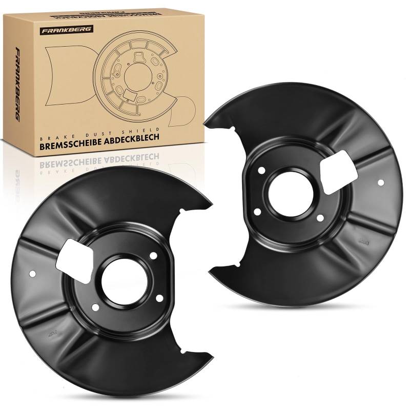 Frankberg 2x Ankerblech Bremsscheibe Hinten Kompatibel mit 6 Hatchback G.G 1.8L-2.3L 2002-2007 6 Hatchback GH 2.5L 2007-2013 6 Stufenheck G.G 1.8L-2.3L 2002-2007 Replace# GJ6A26271A von Frankberg